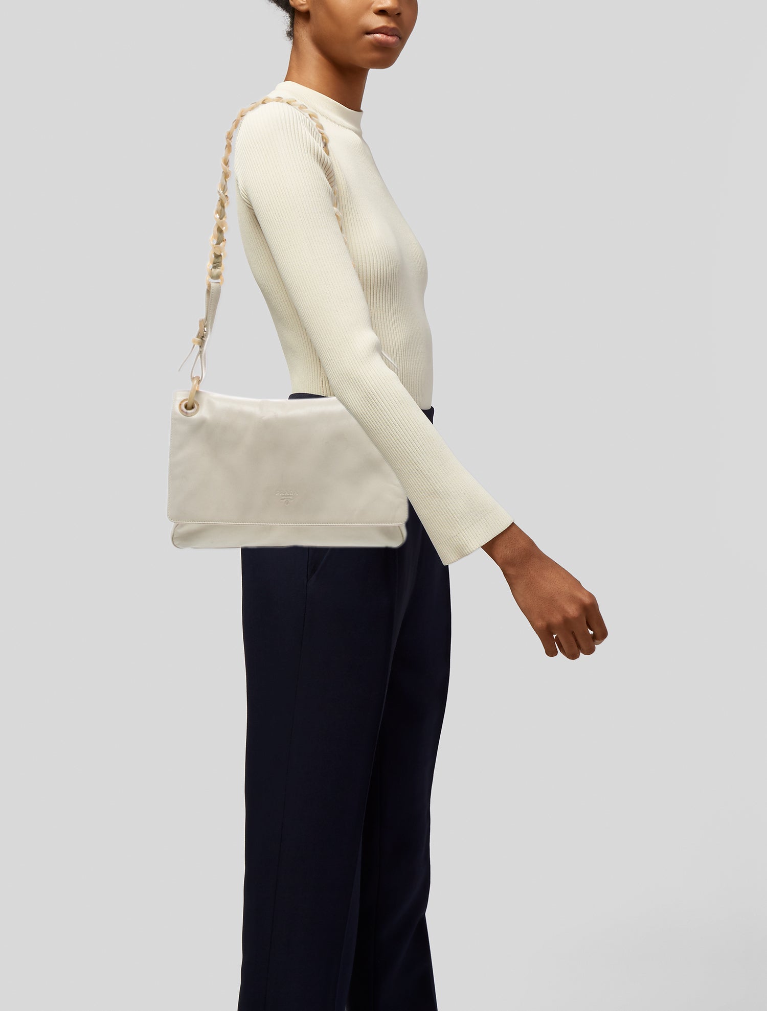 Prada Signature Shoulder Bag