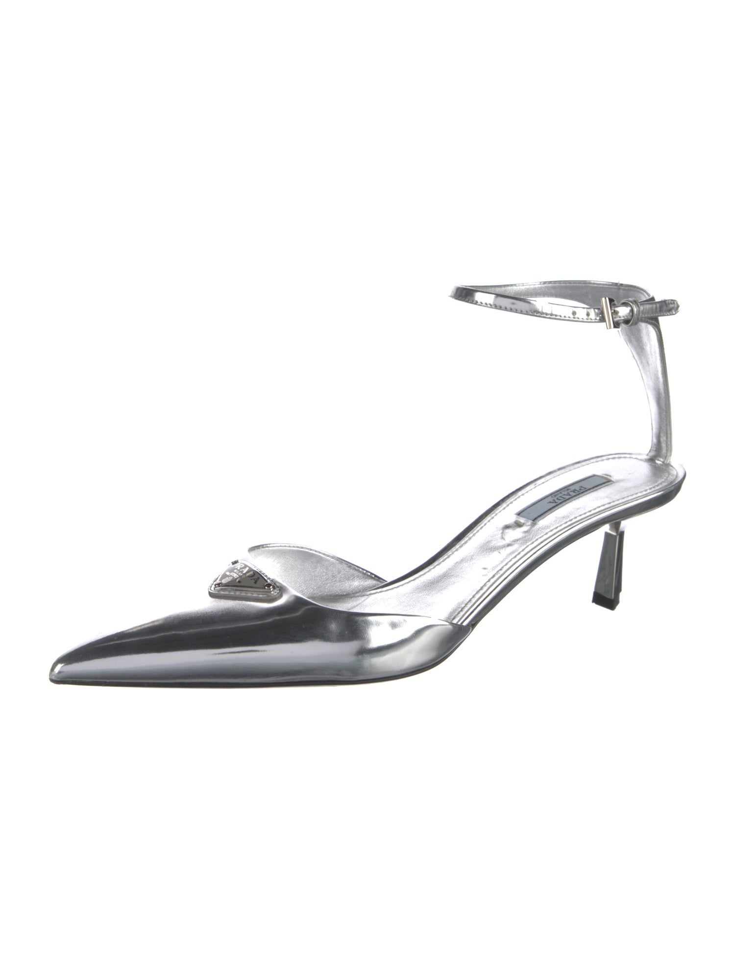 Prada Patent Leather D'Orsay Pumps