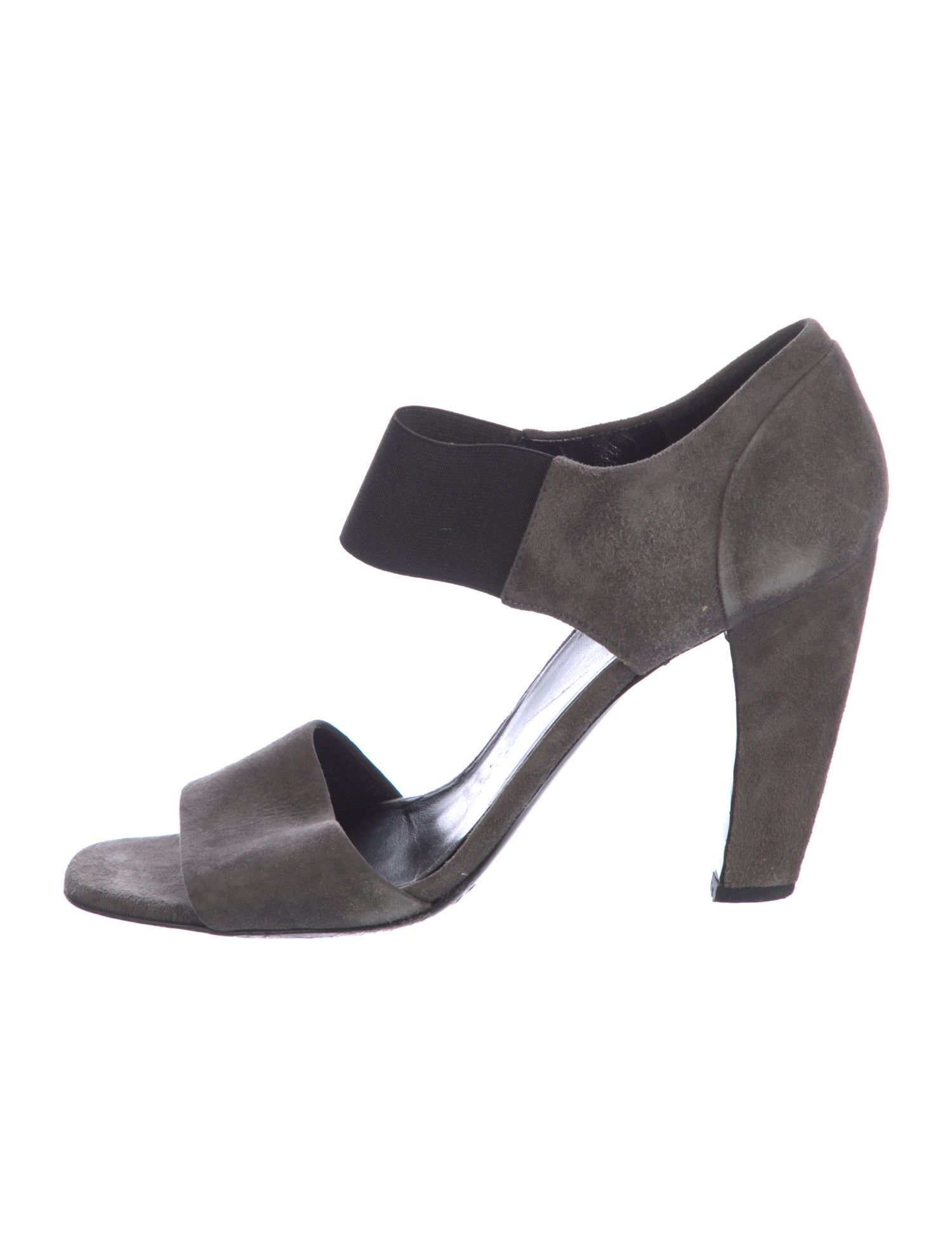 Prada Suede Slingback Sandals