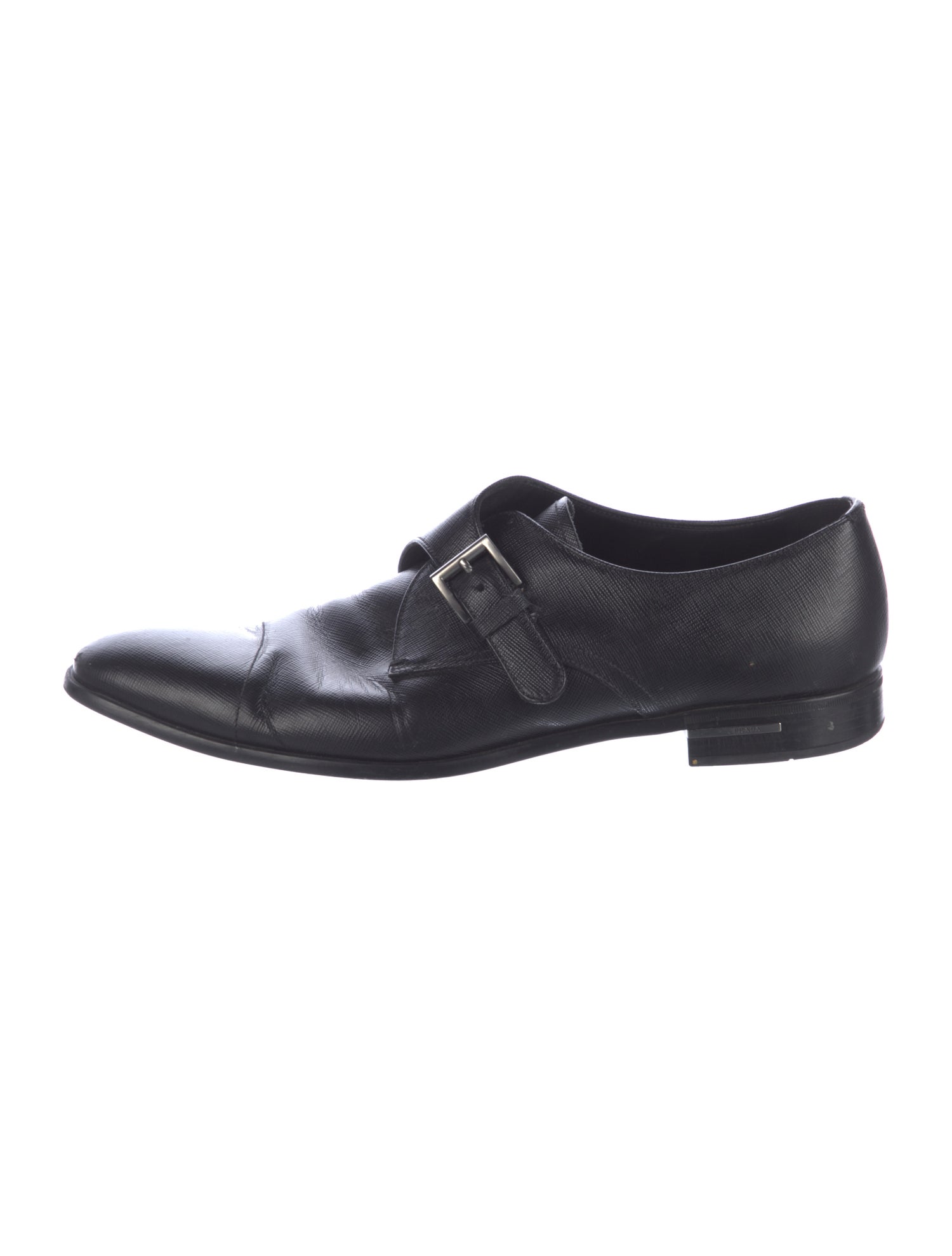 Prada Saffiano Leather Dress Loafers