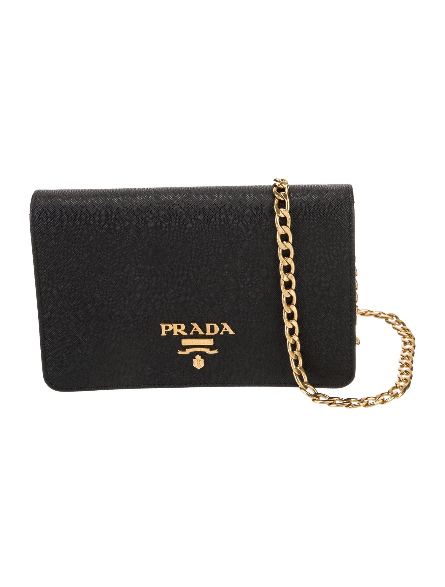 Prada Saffiano Leather Clutch