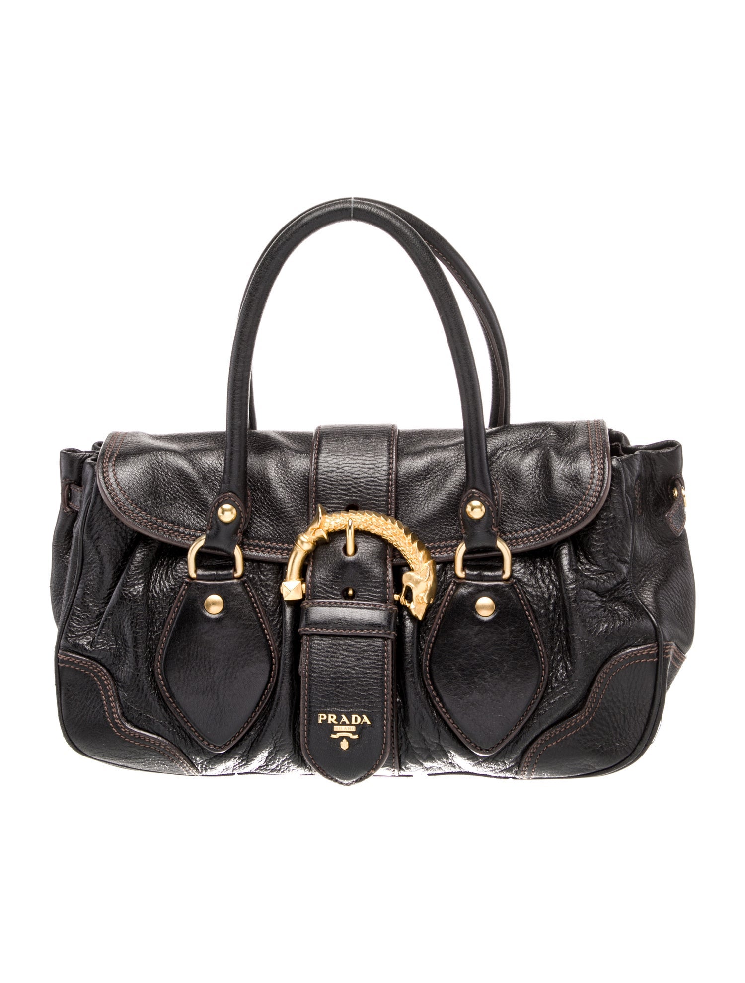 Prada Cervo Leather Animalier