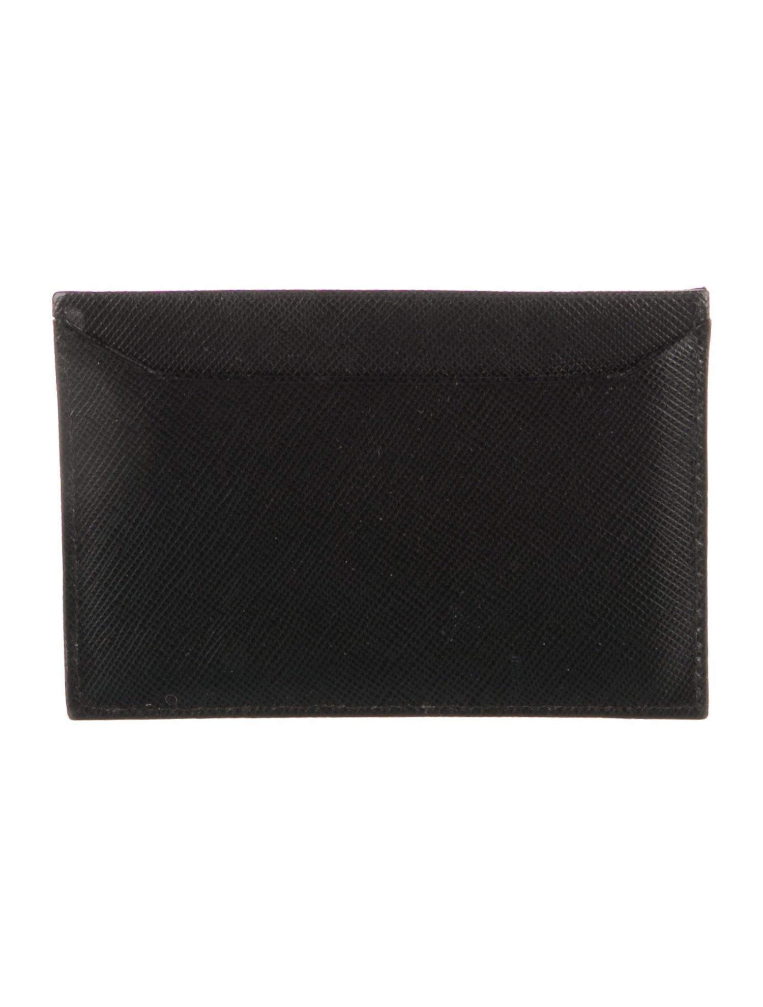 Prada Saffiano Cuir Leather Card Holder