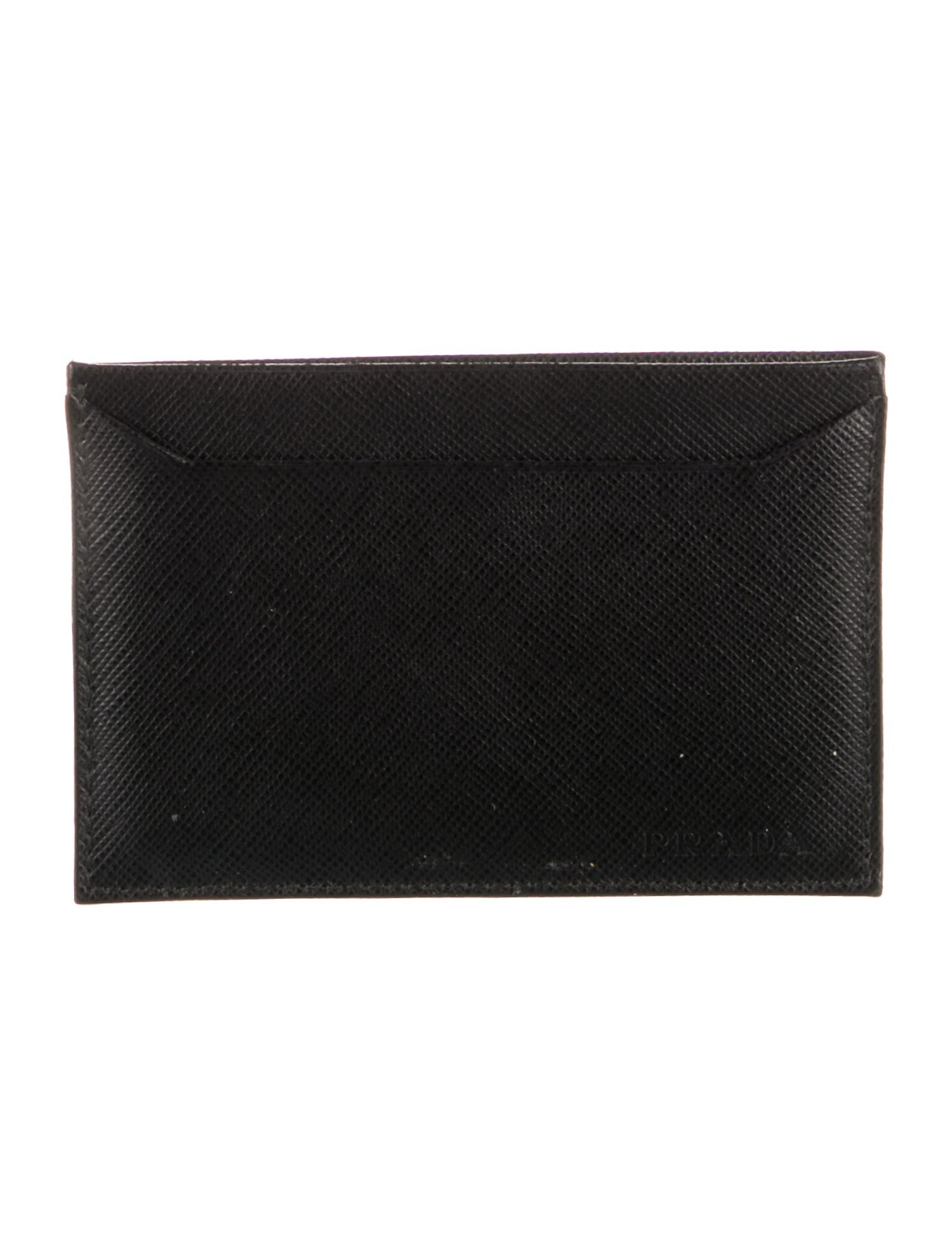 Prada Saffiano Cuir Leather Card Holder