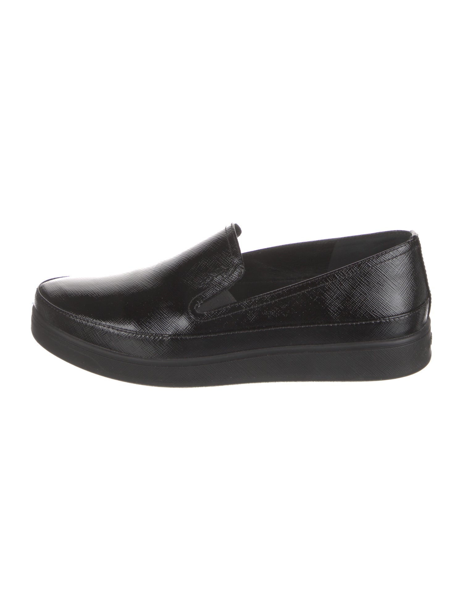 Prada Saffiano Leather Loafers