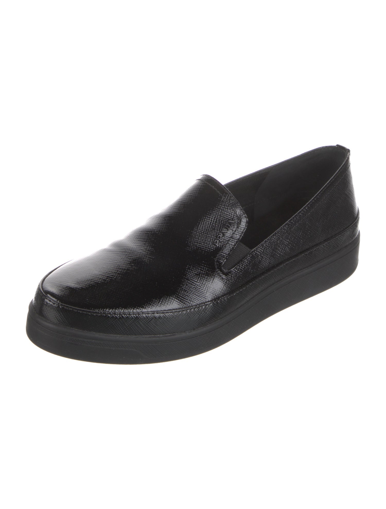 Prada Saffiano Leather Loafers