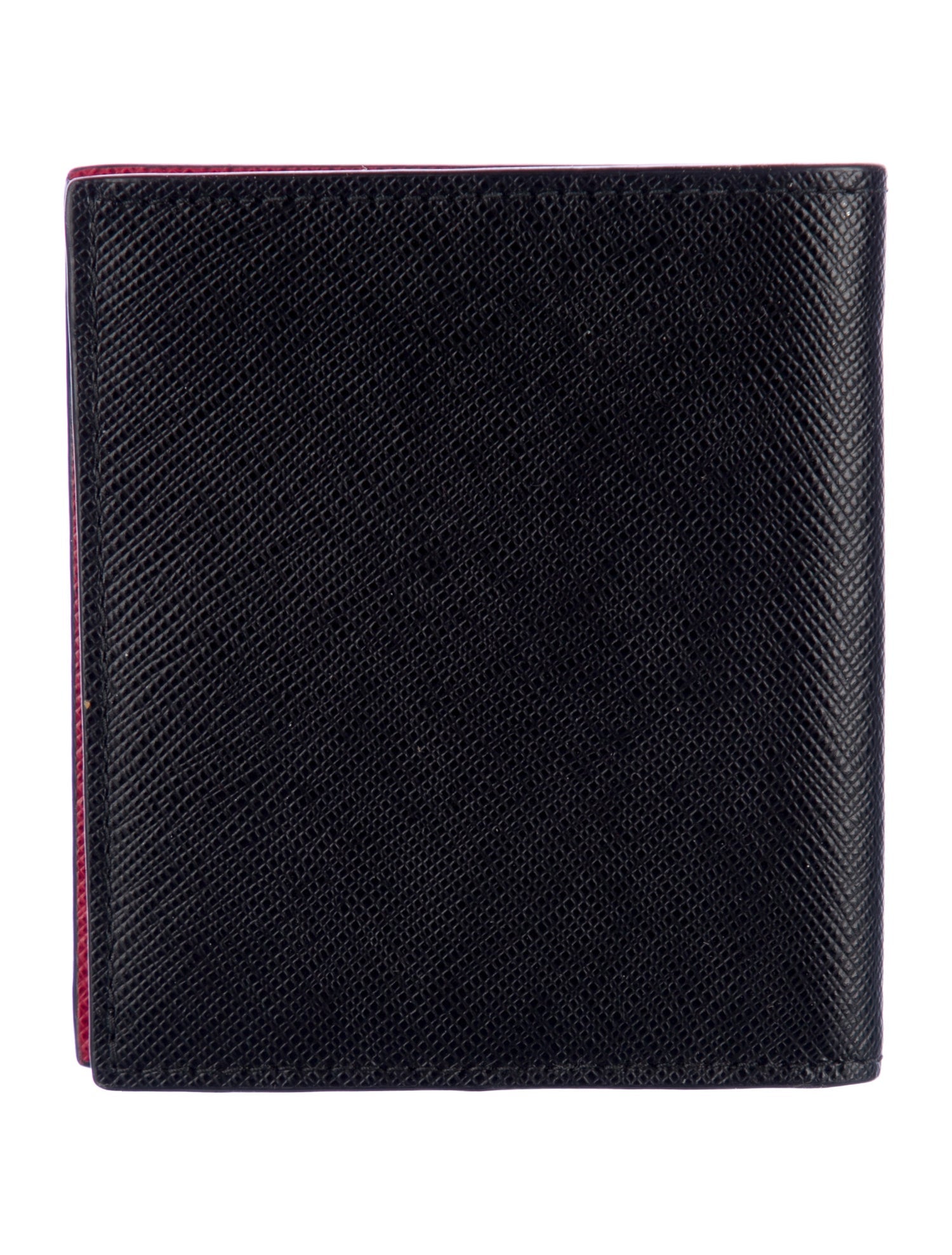 Prada Saffiano Lux Leather Bifold Wallet