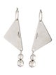 Prada Enamel & Bead Drop Earrings