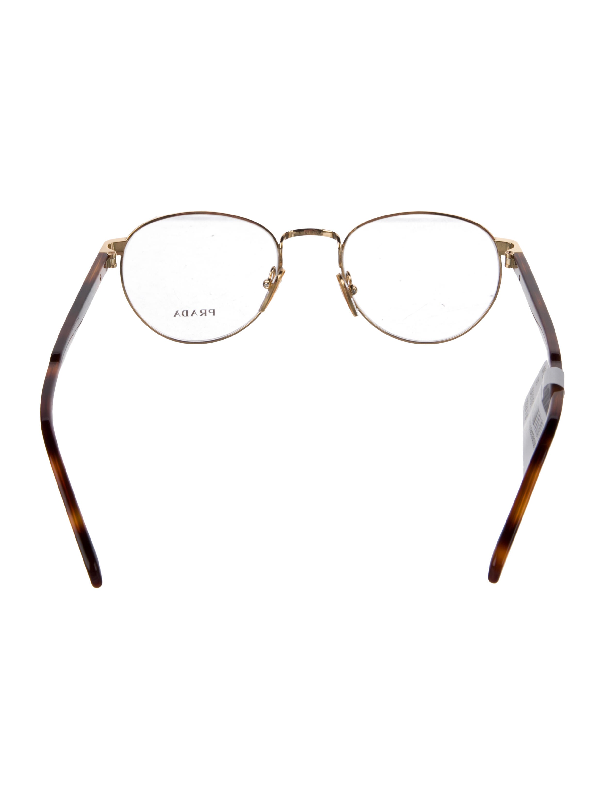Prada Round Eyeglasses w/ Tags