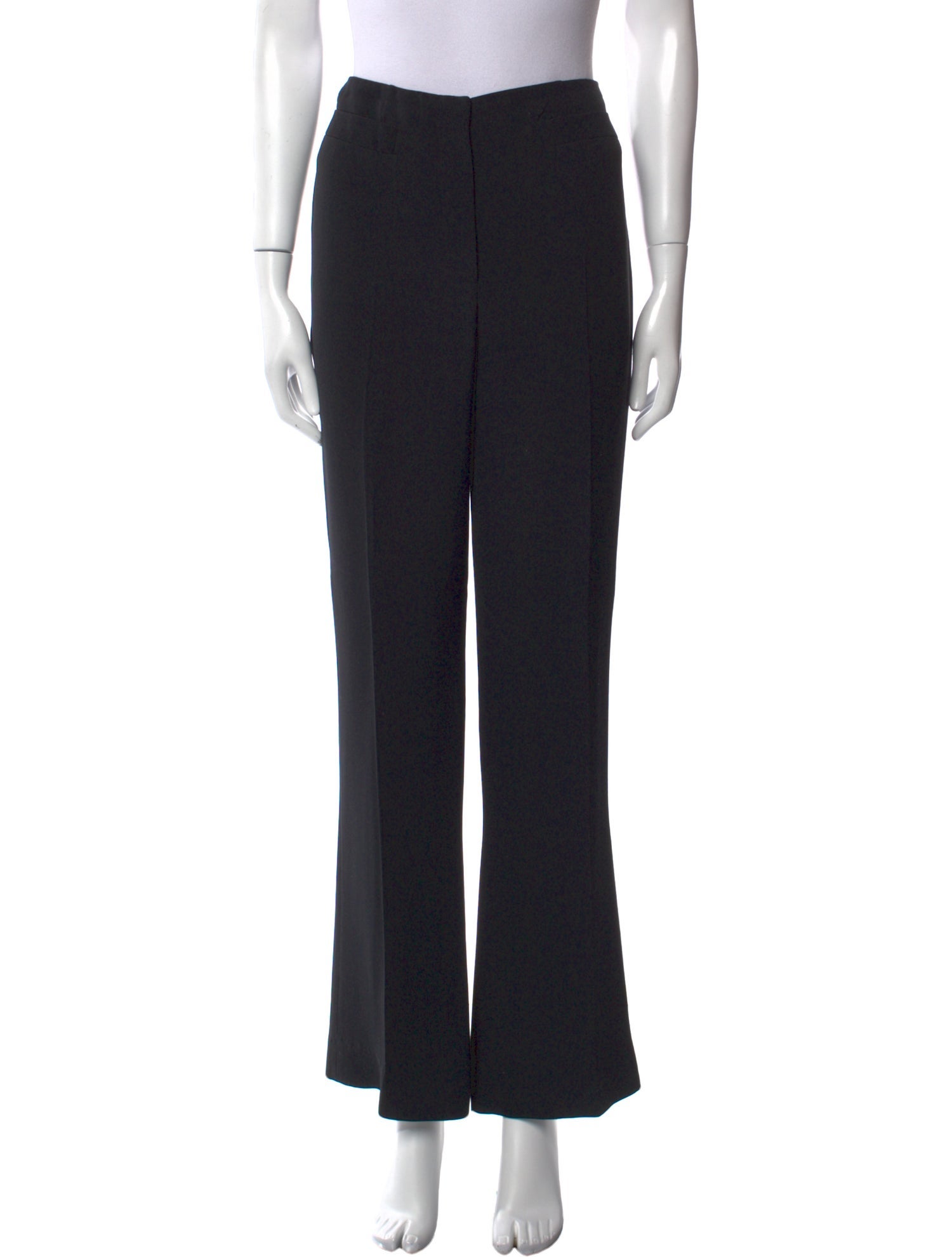 Prada Virgin Wool Wide Leg Pants