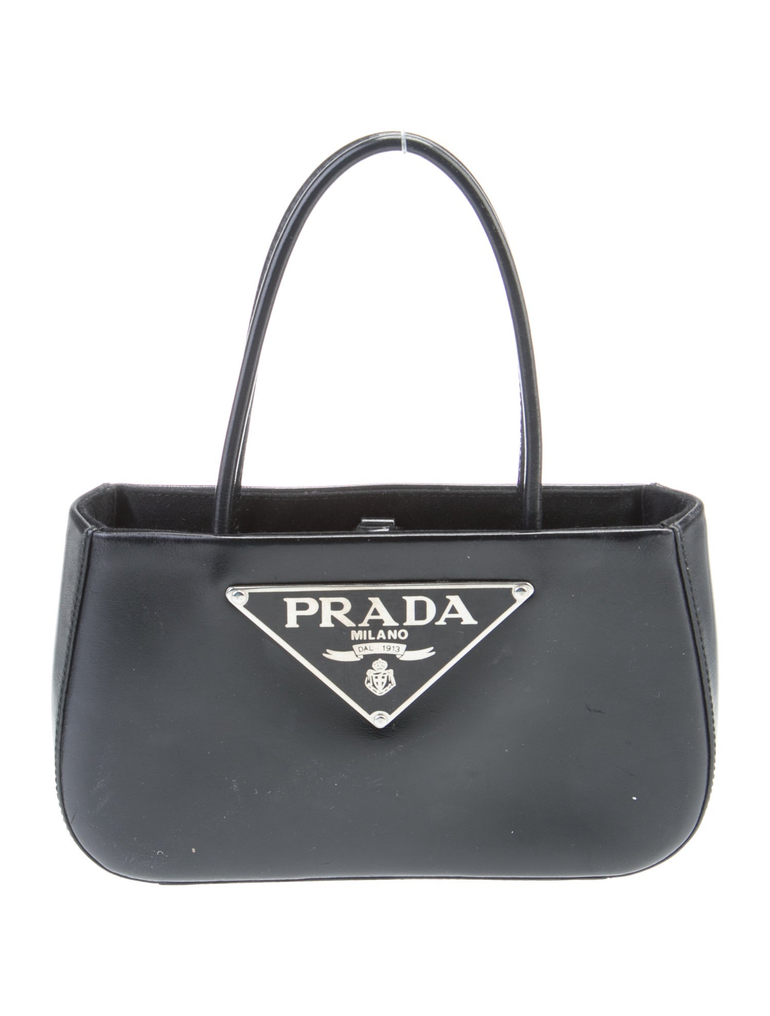 Prada Vitello Daino Leather Top Handle Bag
