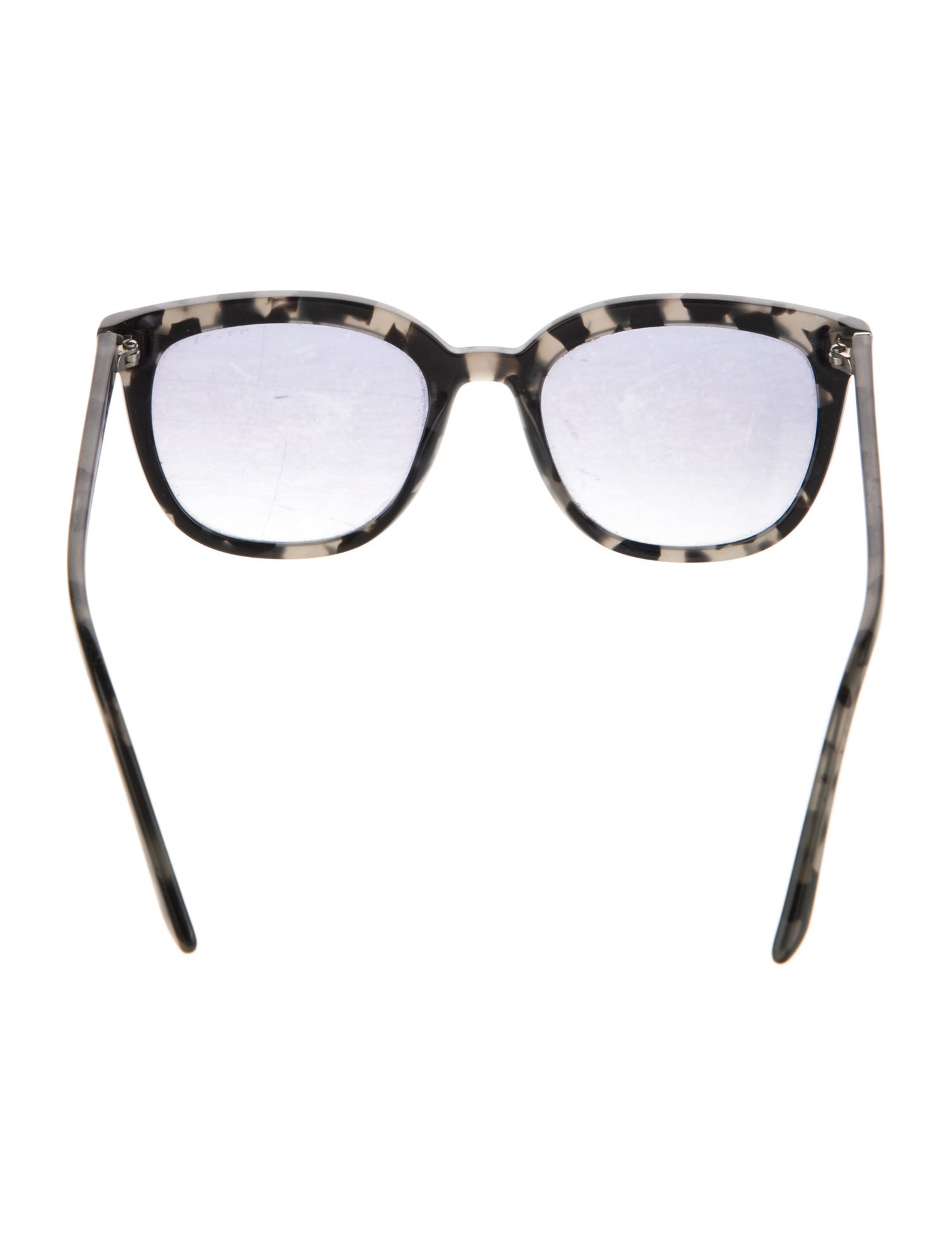 Prada Cat-Eye Mirrored Sunglasses
