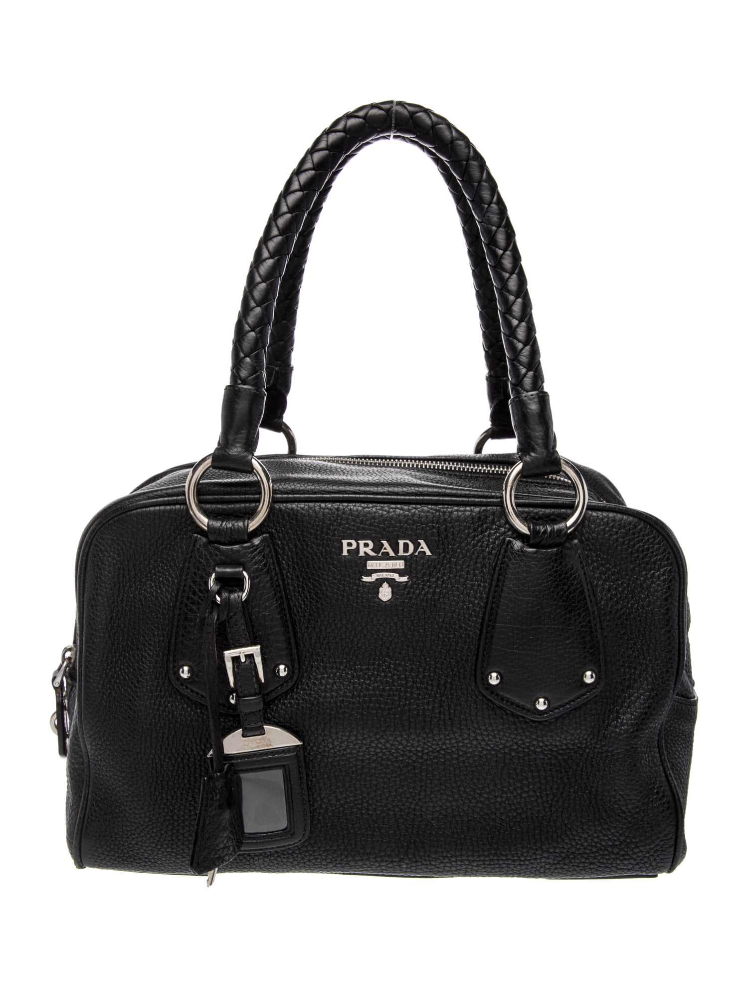 Prada Vitello Daino Leather Bauletto