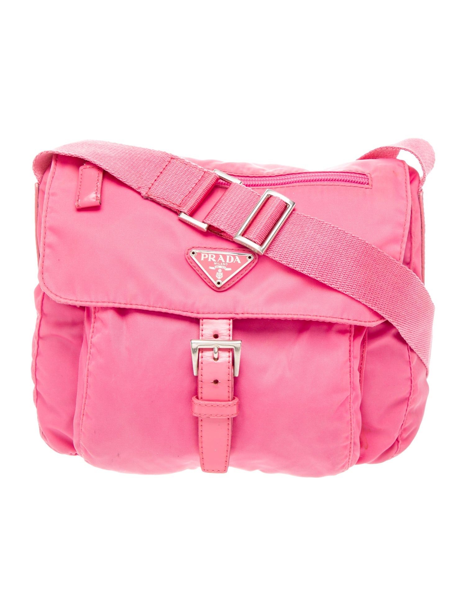 Prada Tessuto Nylon Messenger Bag