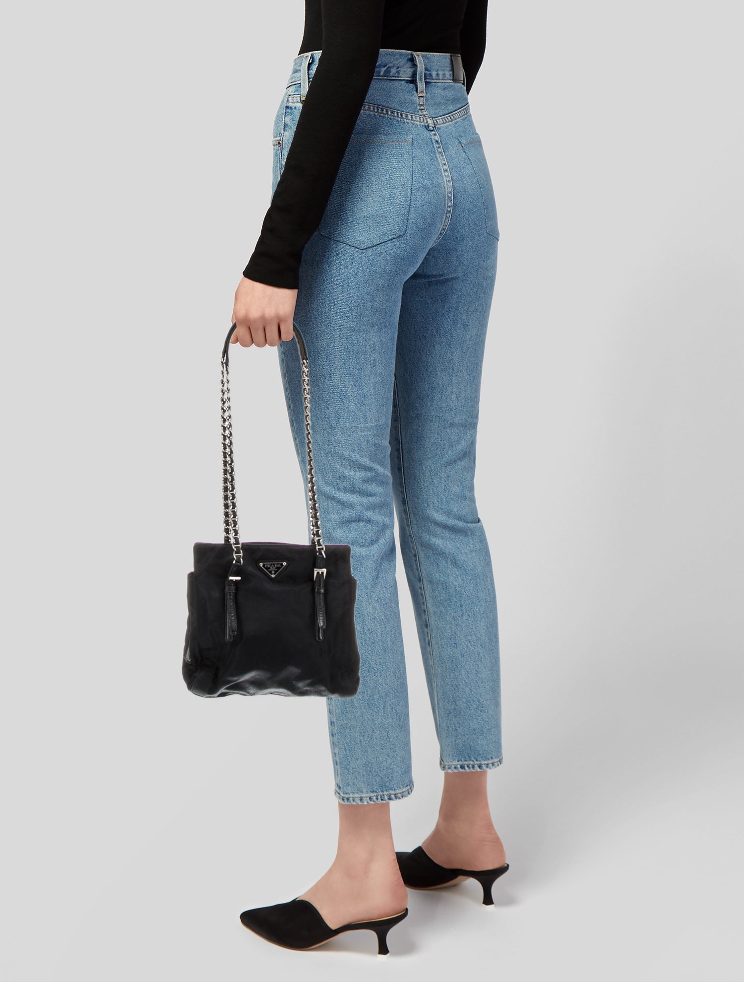 Prada Tessuto Nylon Shoulder Bag