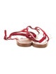 Prada Suede T-Strap Sandals
