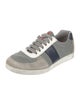 Prada Nylon Colorblock Pattern Sneakers