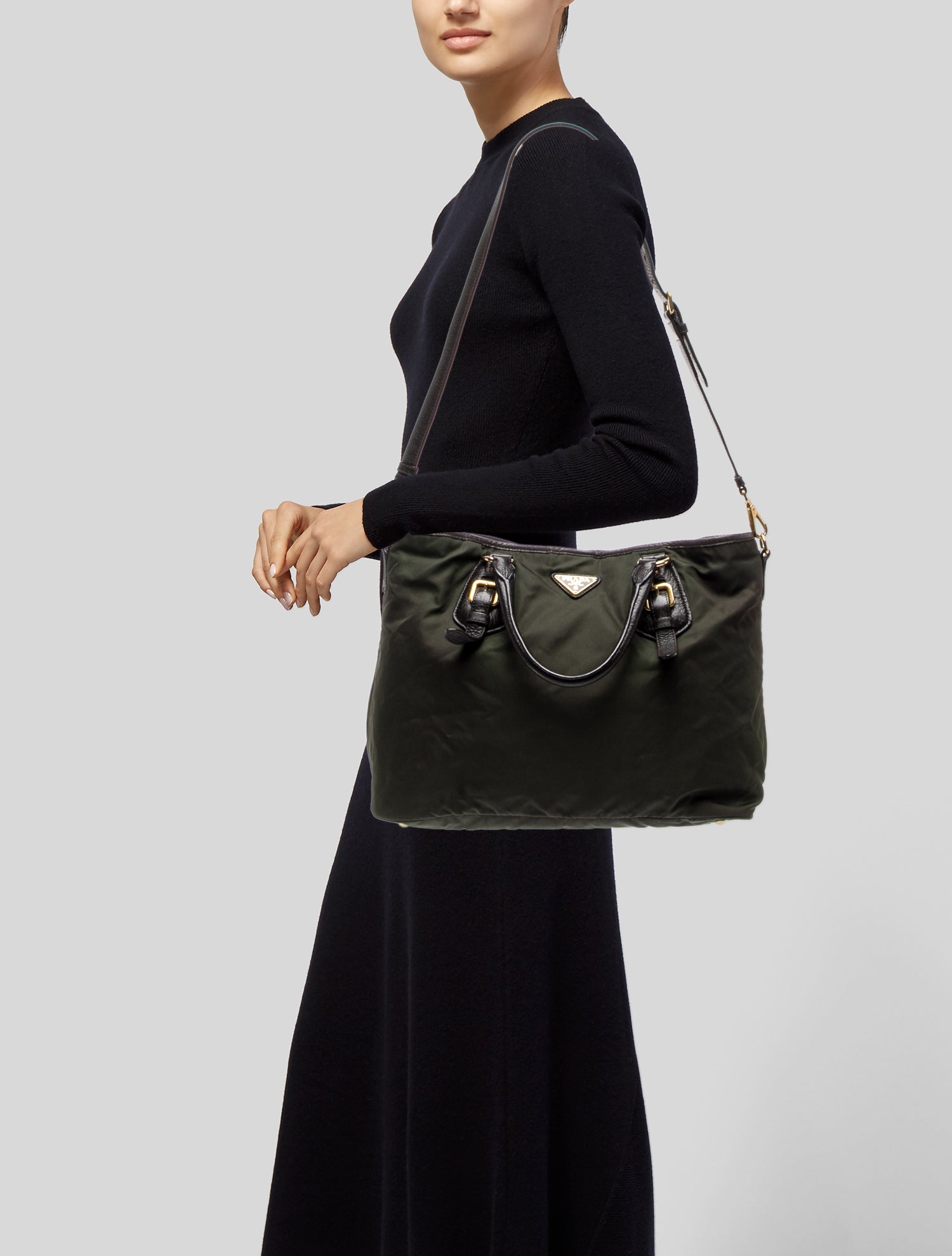 Prada Tessuto Nylon Top Handle Bag