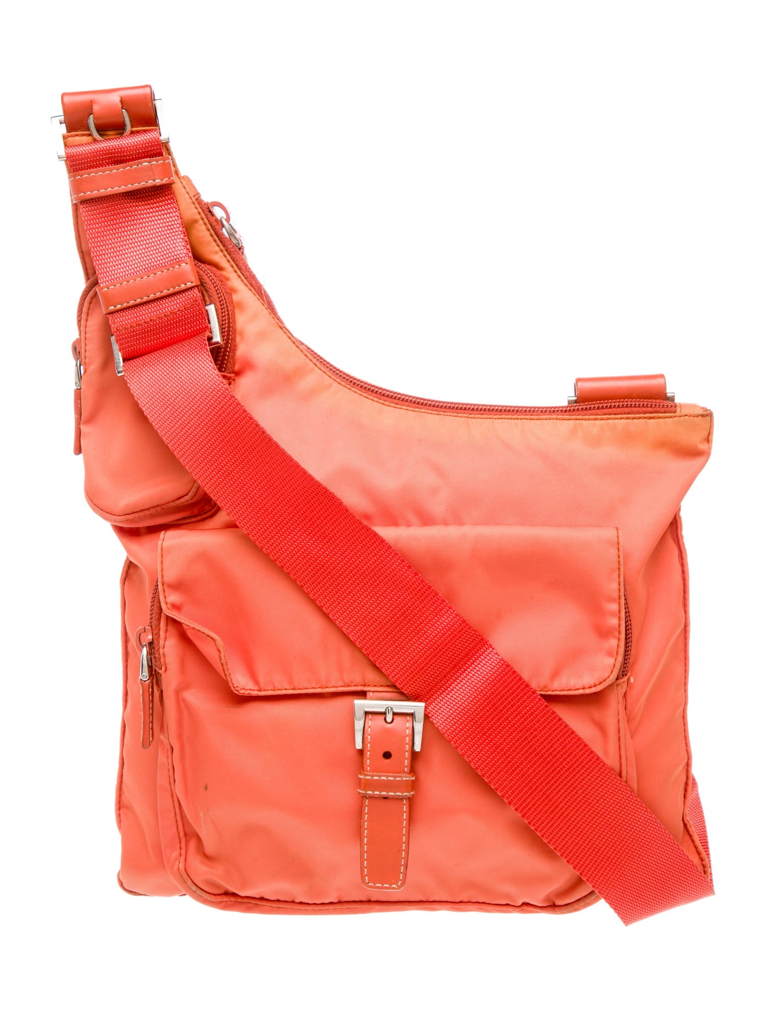 Prada Tessuto Nylon Messenger Bag