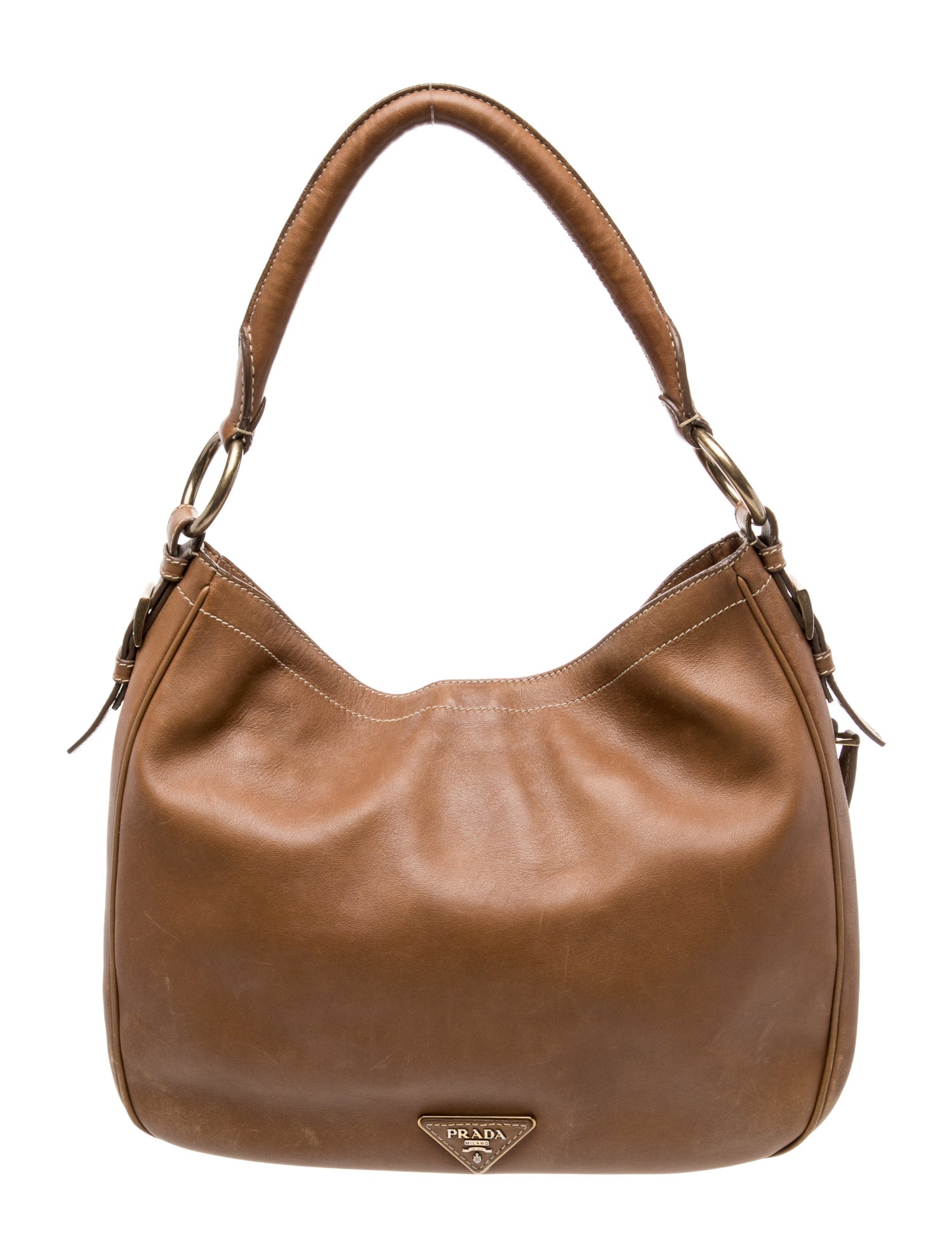 Prada Vitello Daino Leather Shoulder Bag