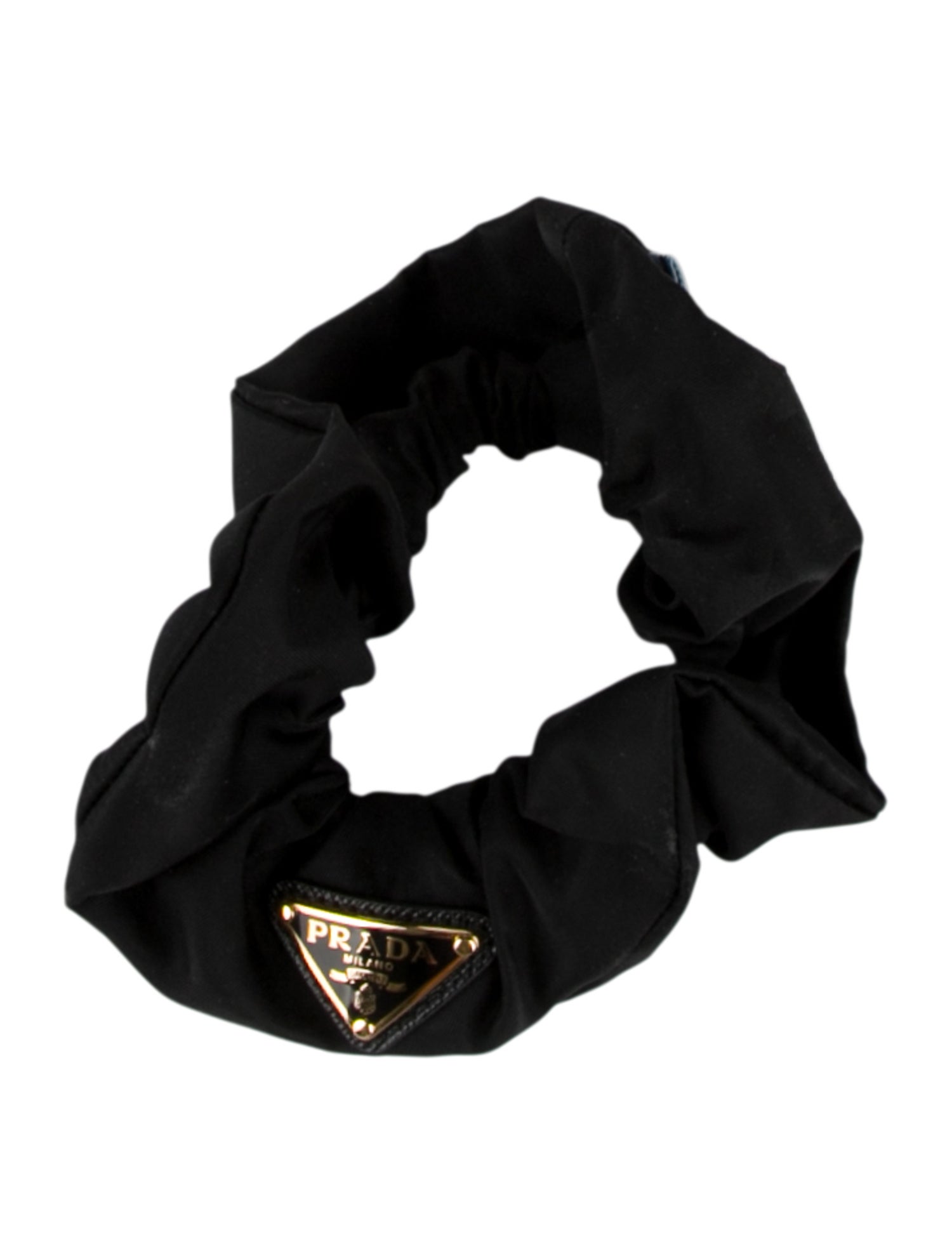 Prada Silk Hair Scrunchie