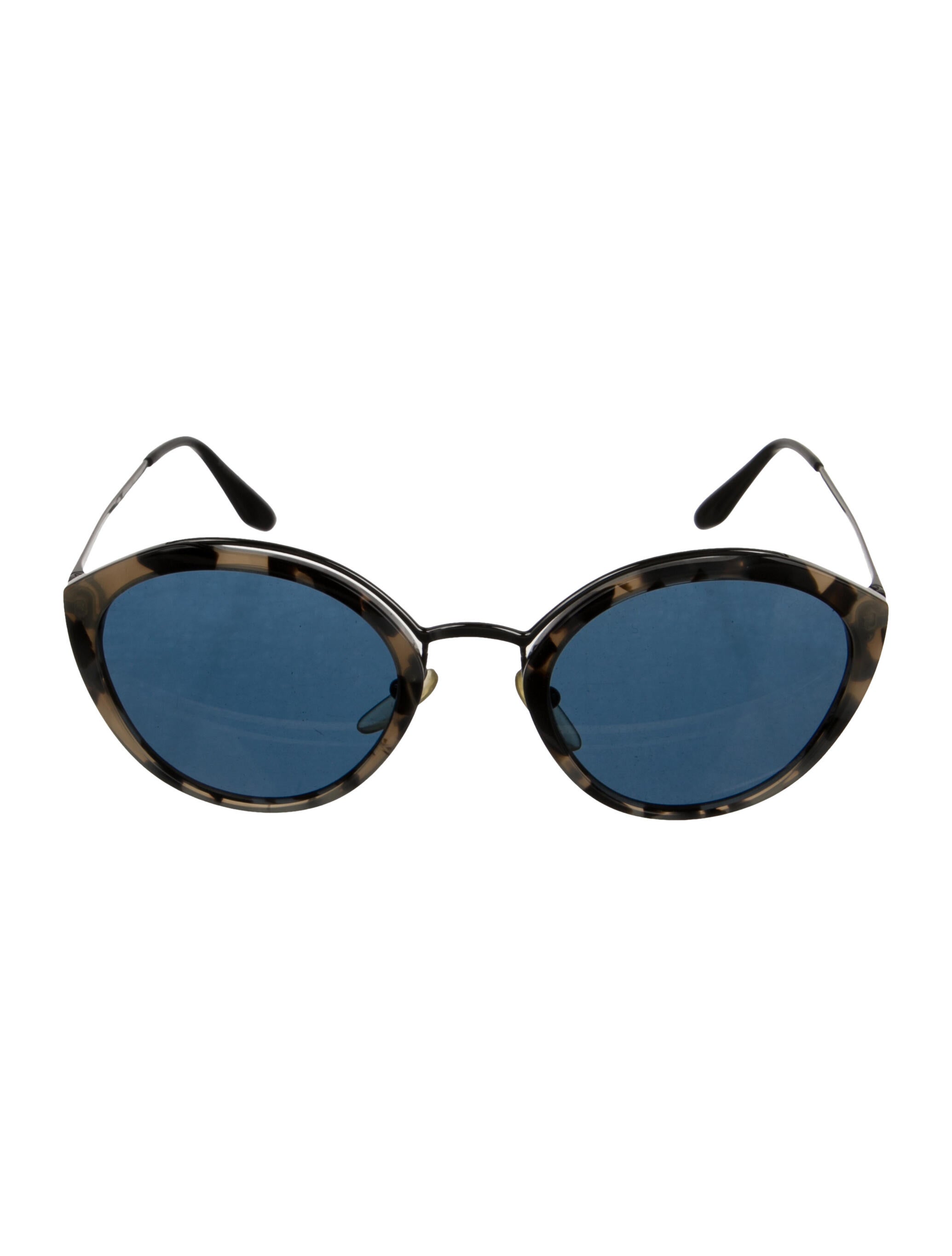 Prada Round Tinted Sunglasses