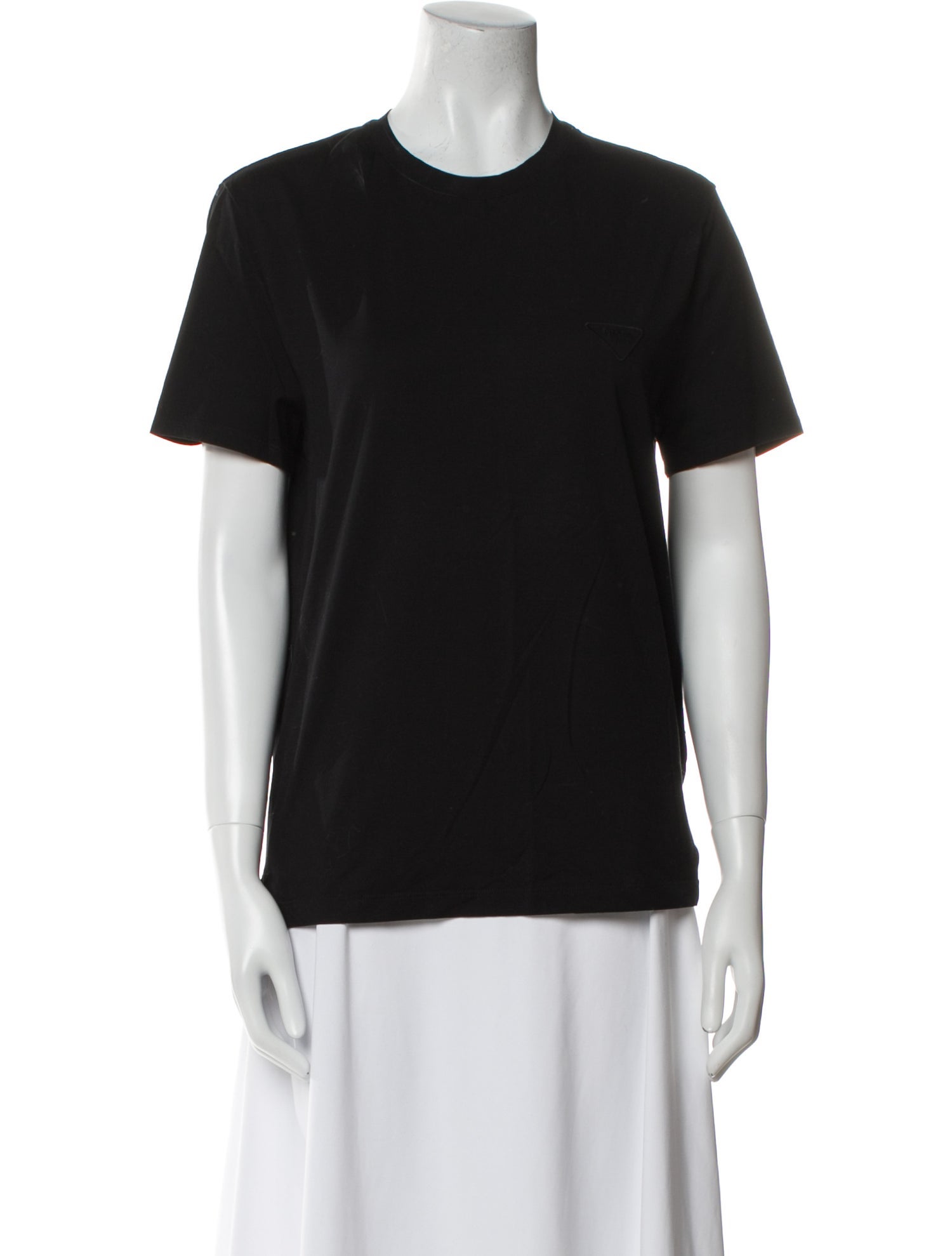 Prada Crew Neck Short Sleeve T-Shirt