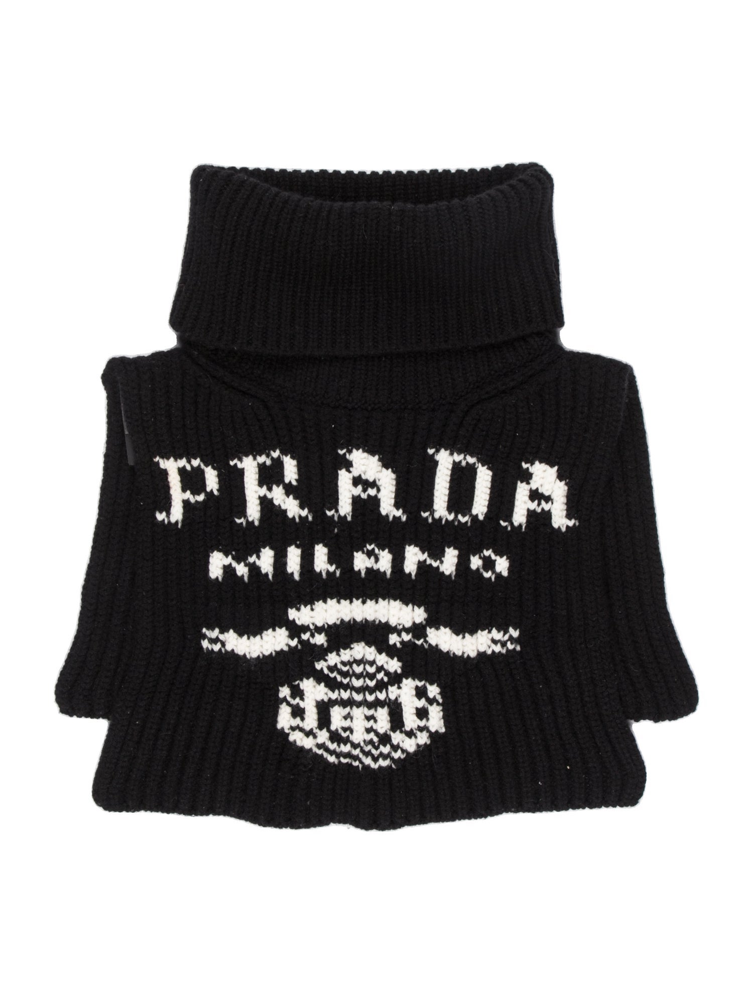 Prada Cashmere Printed Scarf w/ Tags