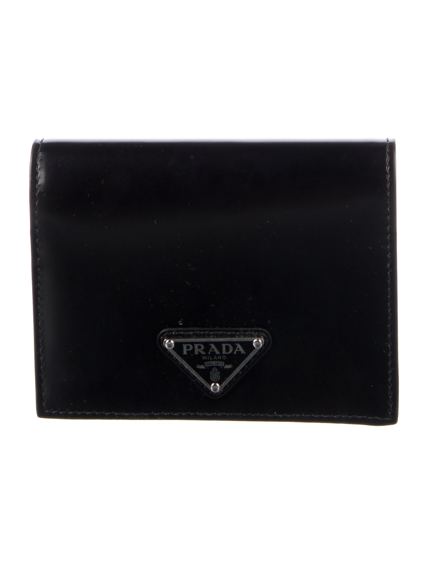 Prada Spazzolato Leather Wallet