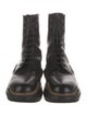 Prada Leather Combat Boots