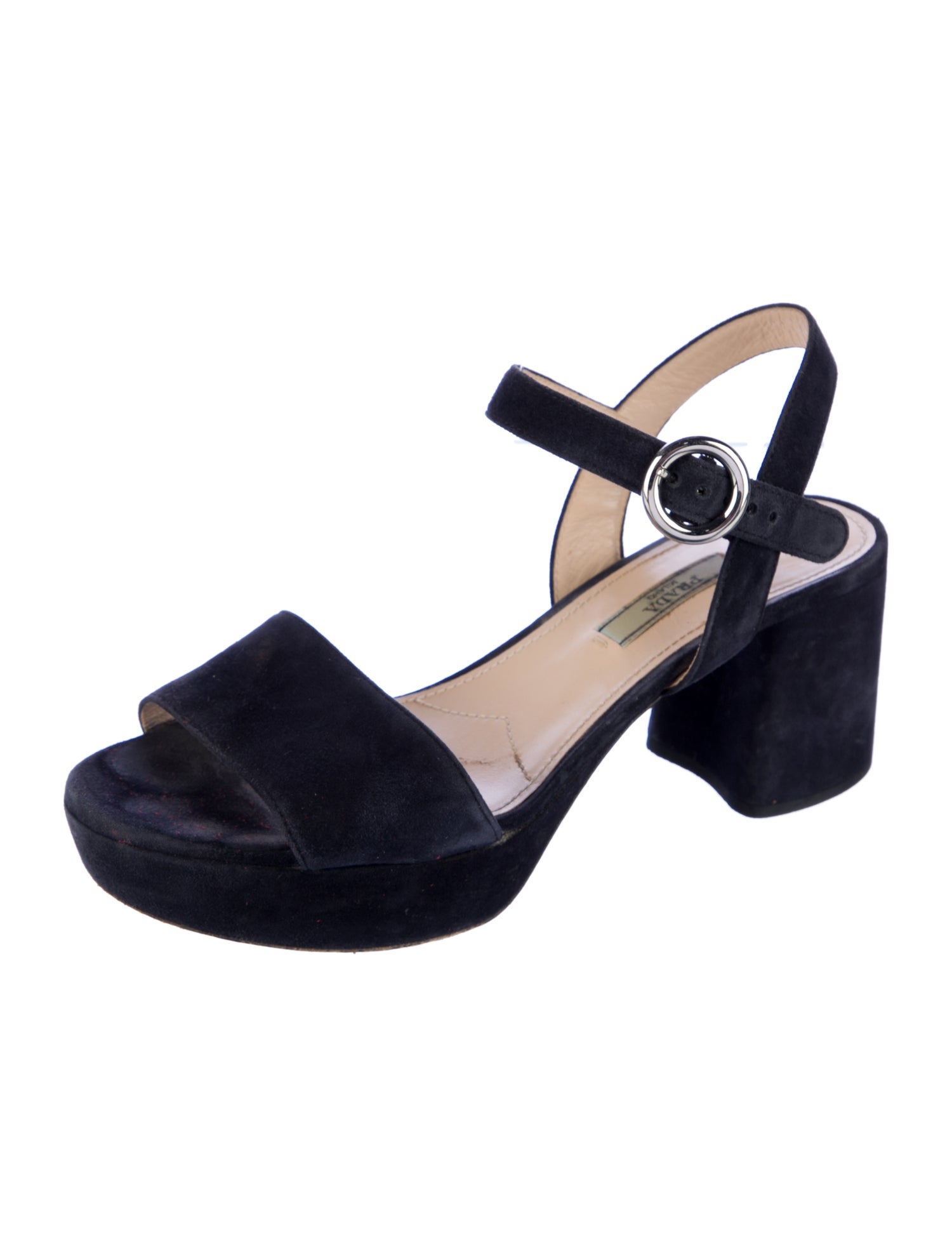 Prada Suede Sandals