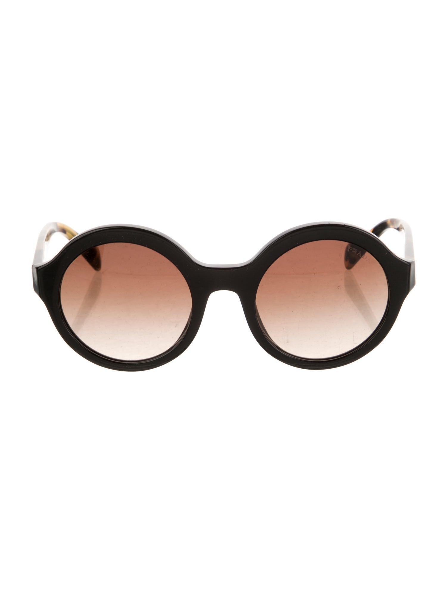 Prada Round Gradient Sunglasses