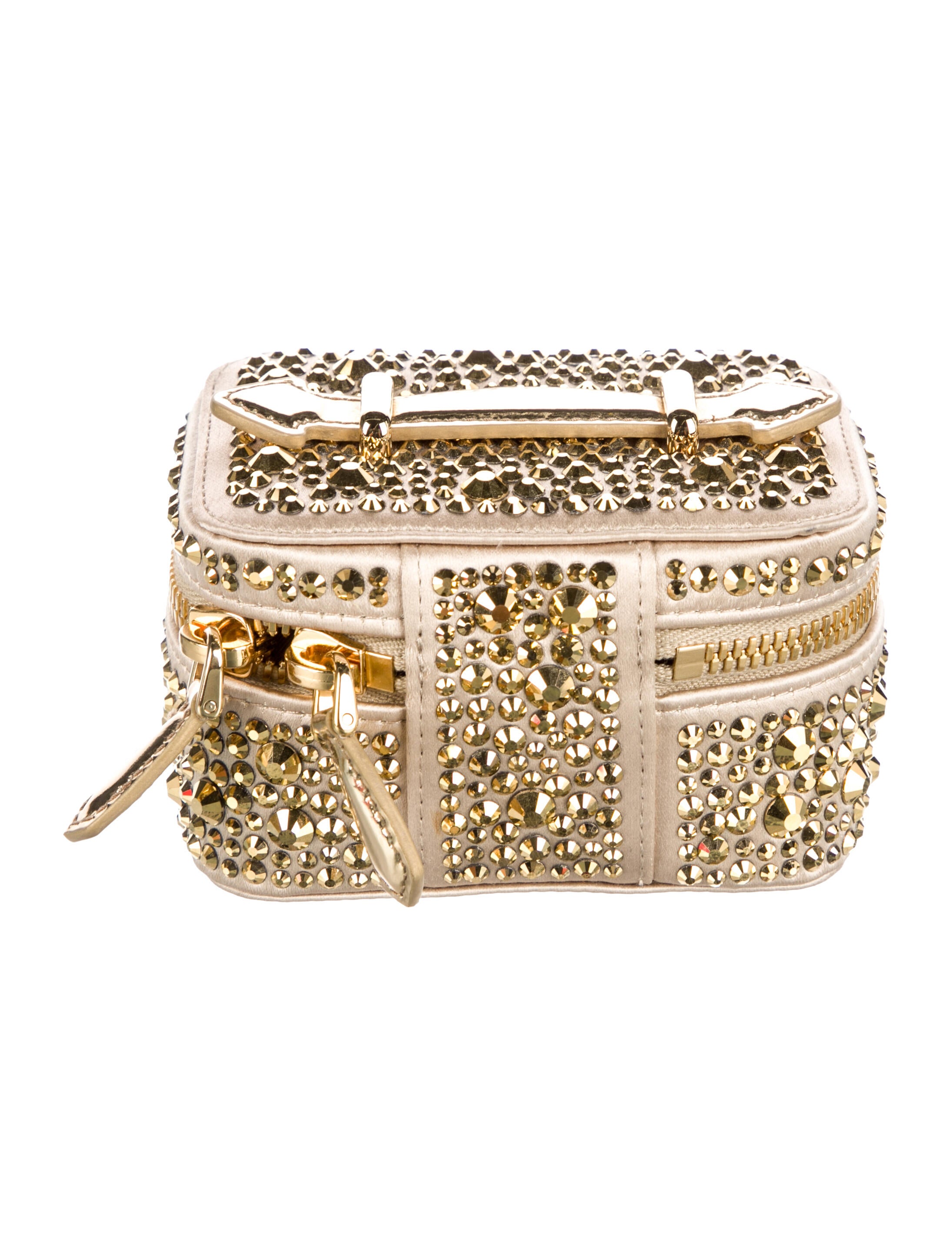 Prada Crystal-Embellished Beauty Case
