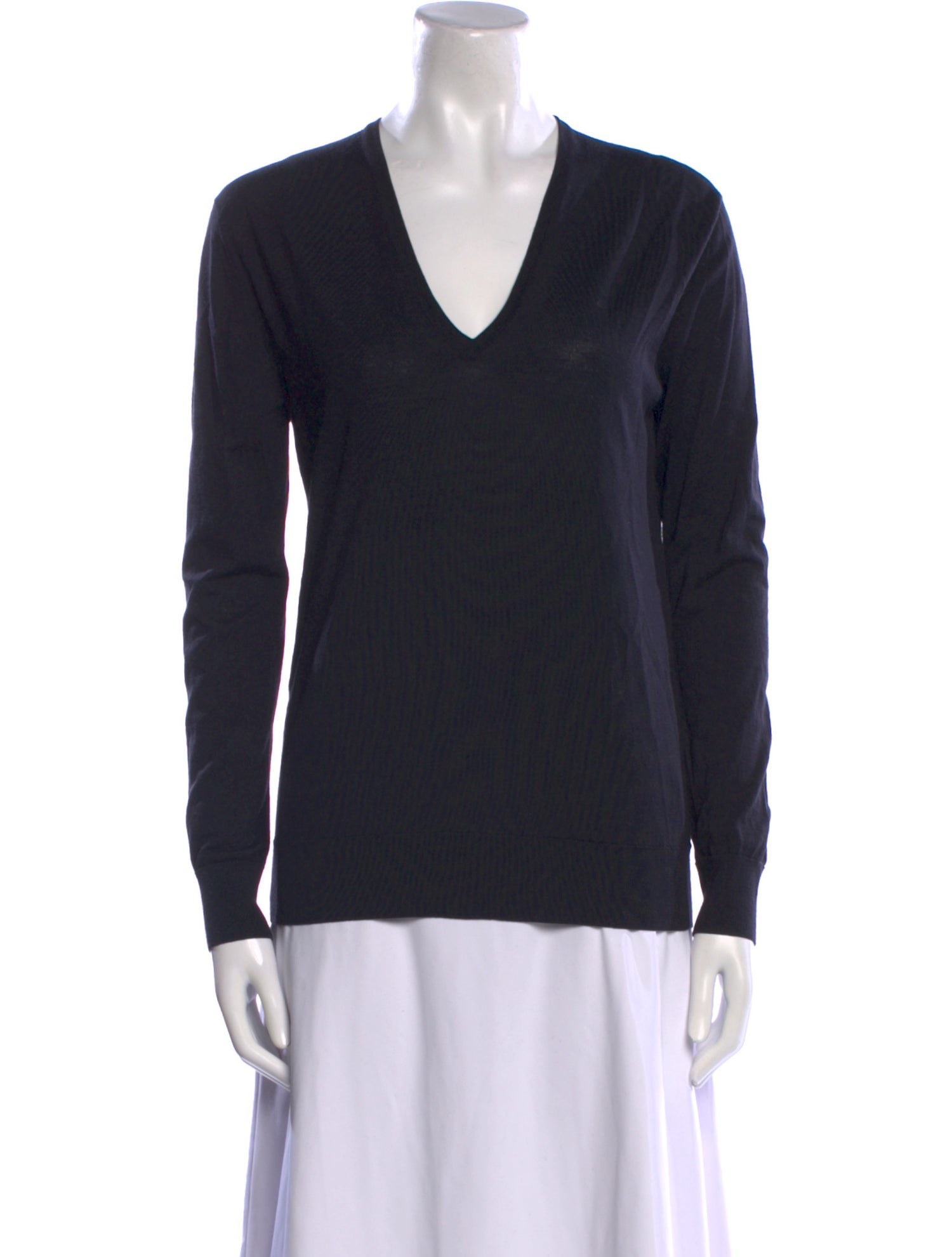 Prada Wool V-Neck Sweater