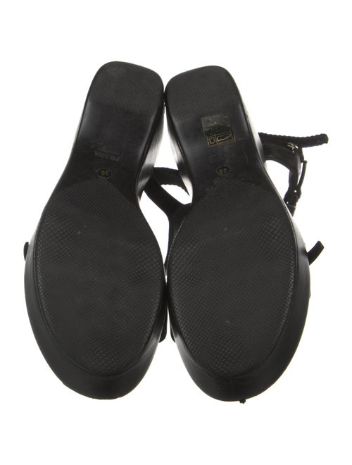 Prada Sport Leather Sandals