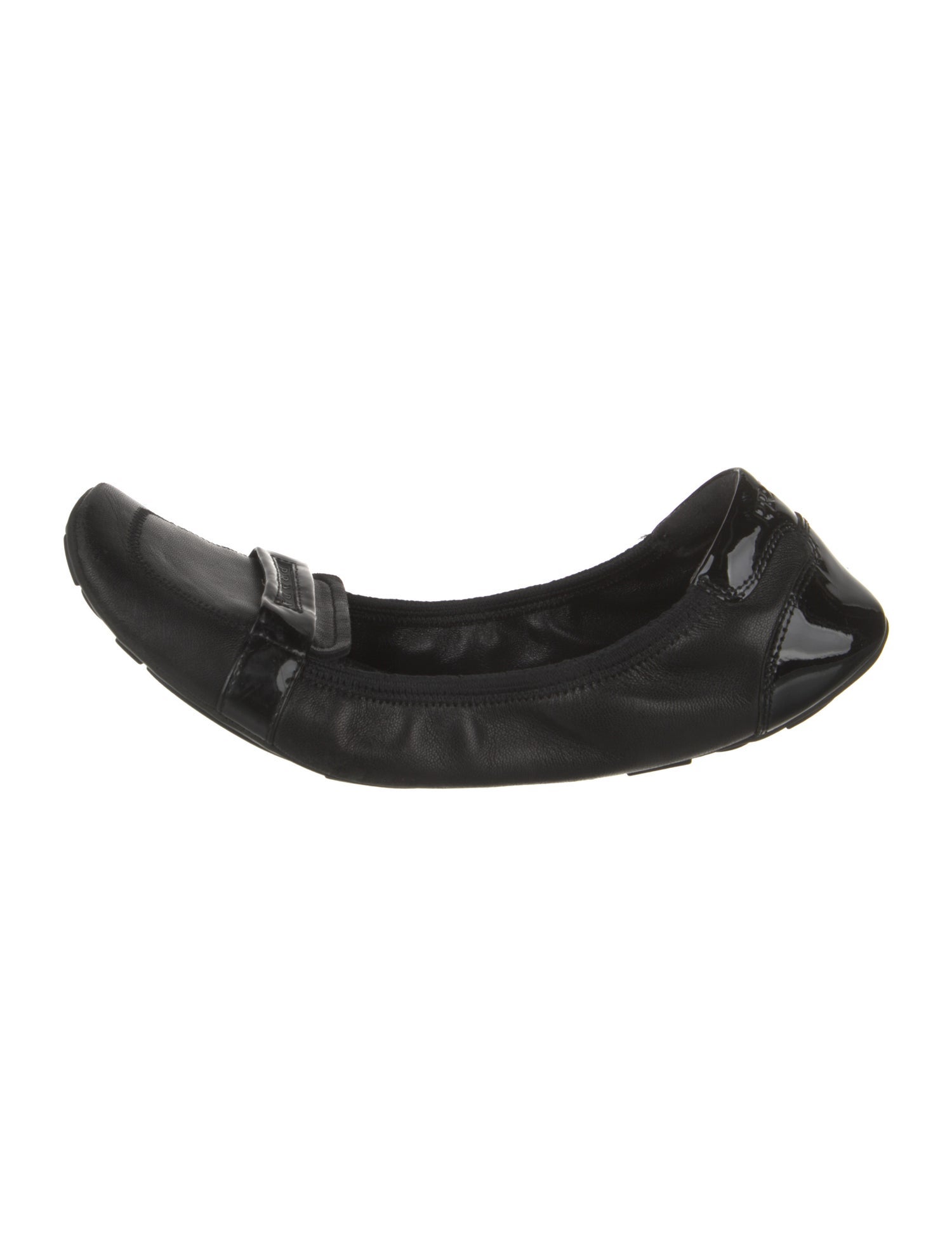 Prada Sport Leather Ballet Flats