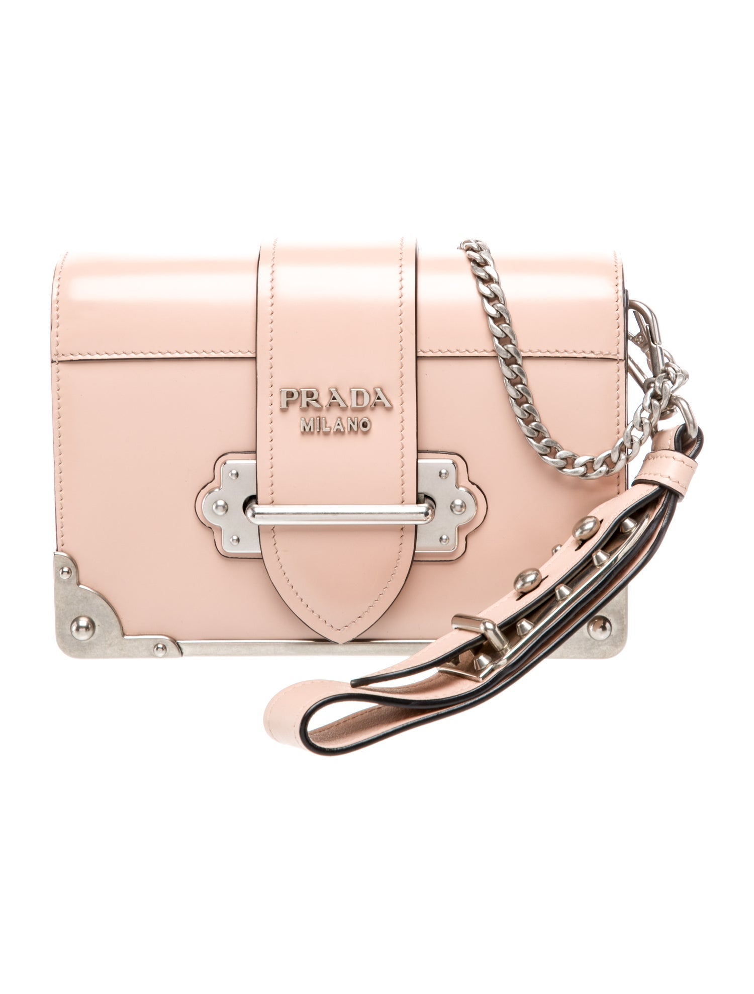 Prada Spazzolato Leather Cahier