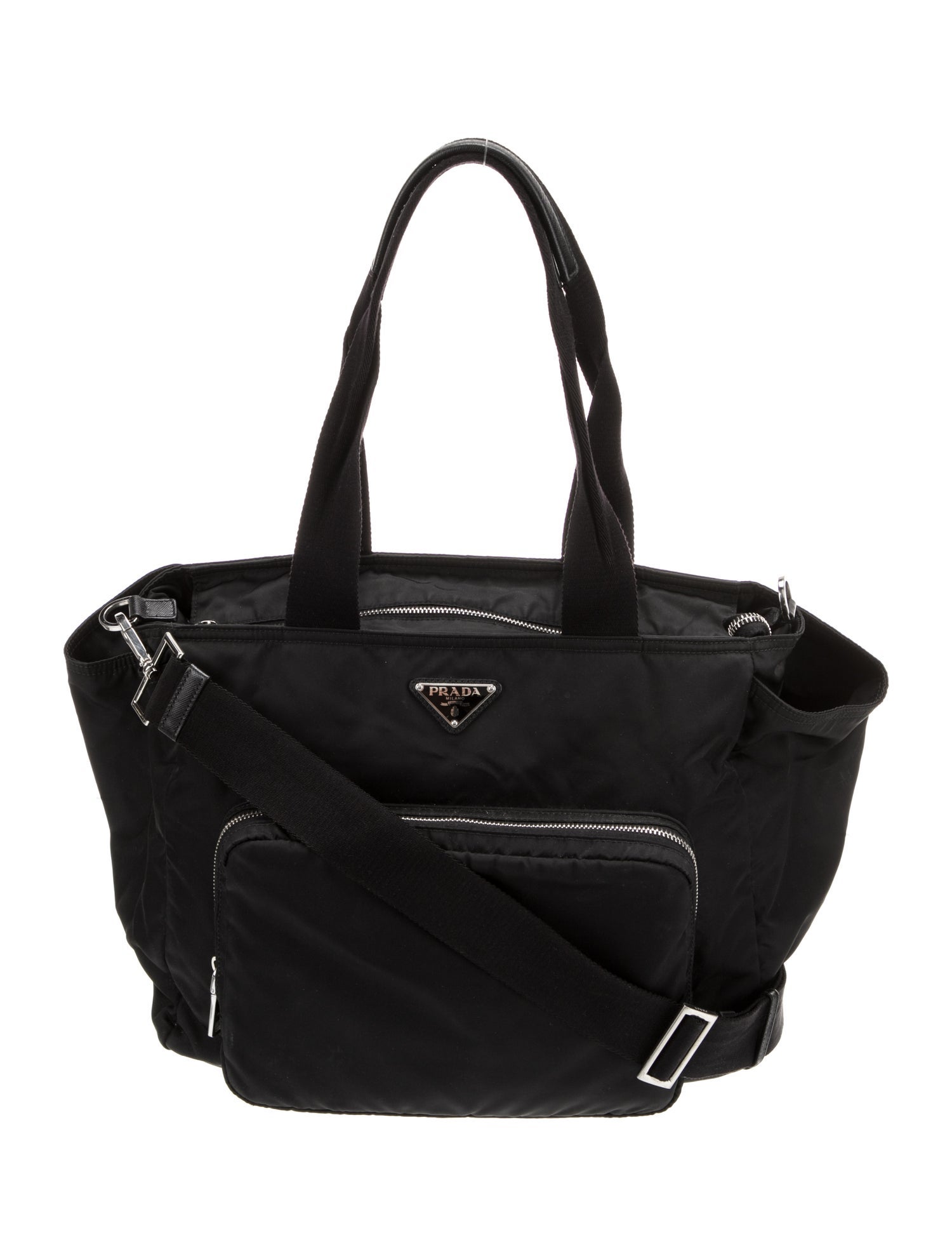Prada Saffiano Leather Diaper Bag