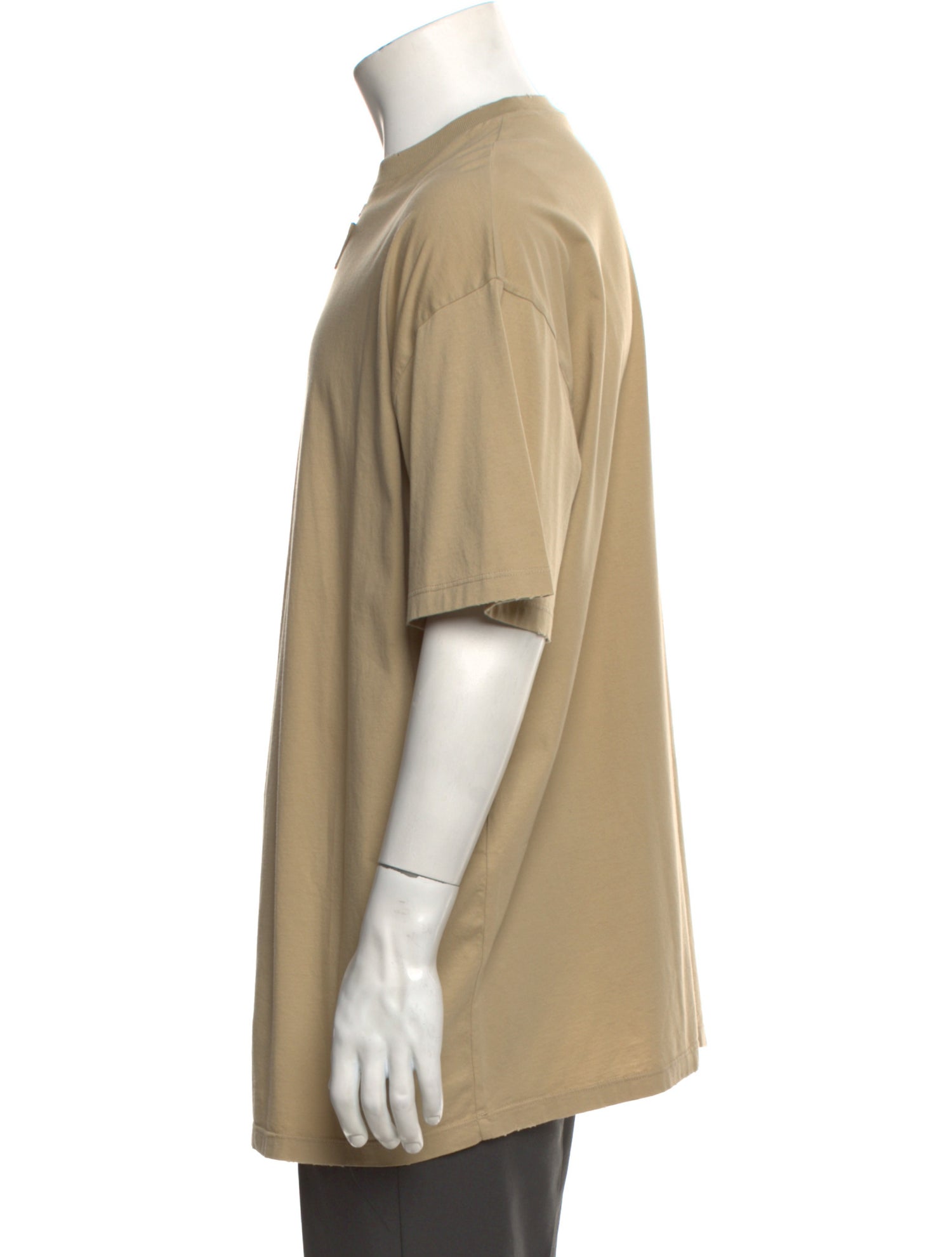 Prada 2023 Oversized Triangle Applique T-Shirt