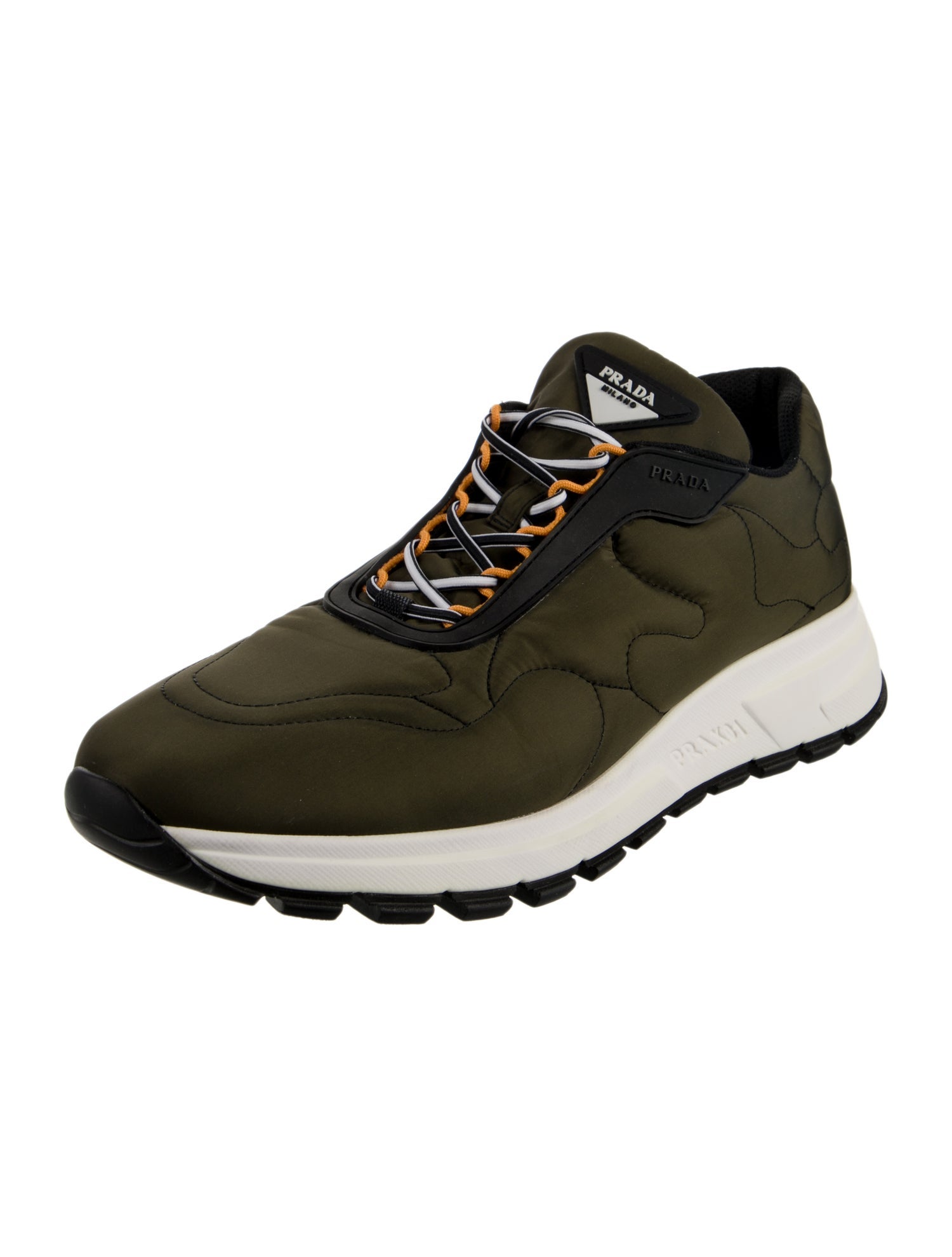 Prada Nylon Athletic Sneakers