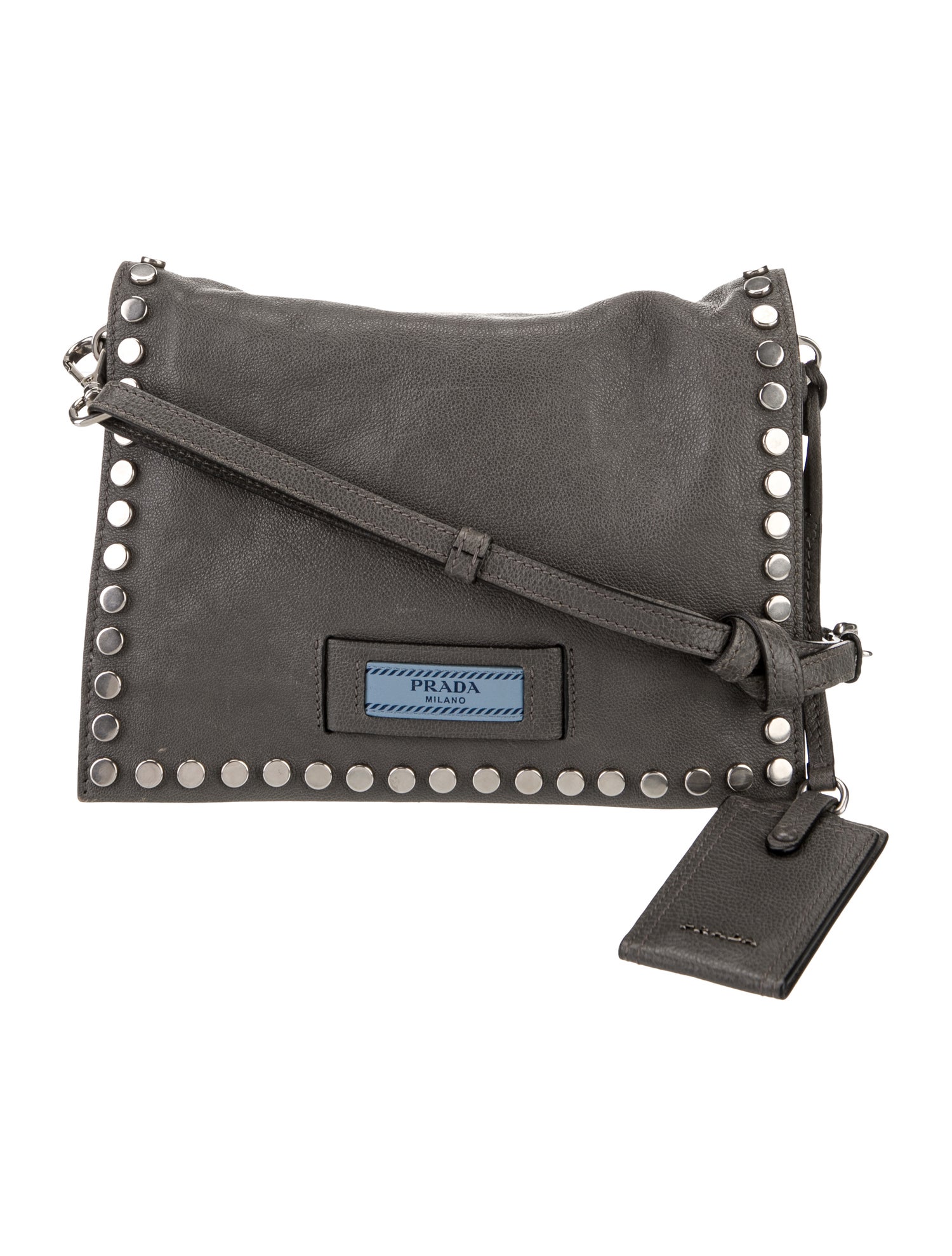 Prada Glace Calf Leather Etiquette