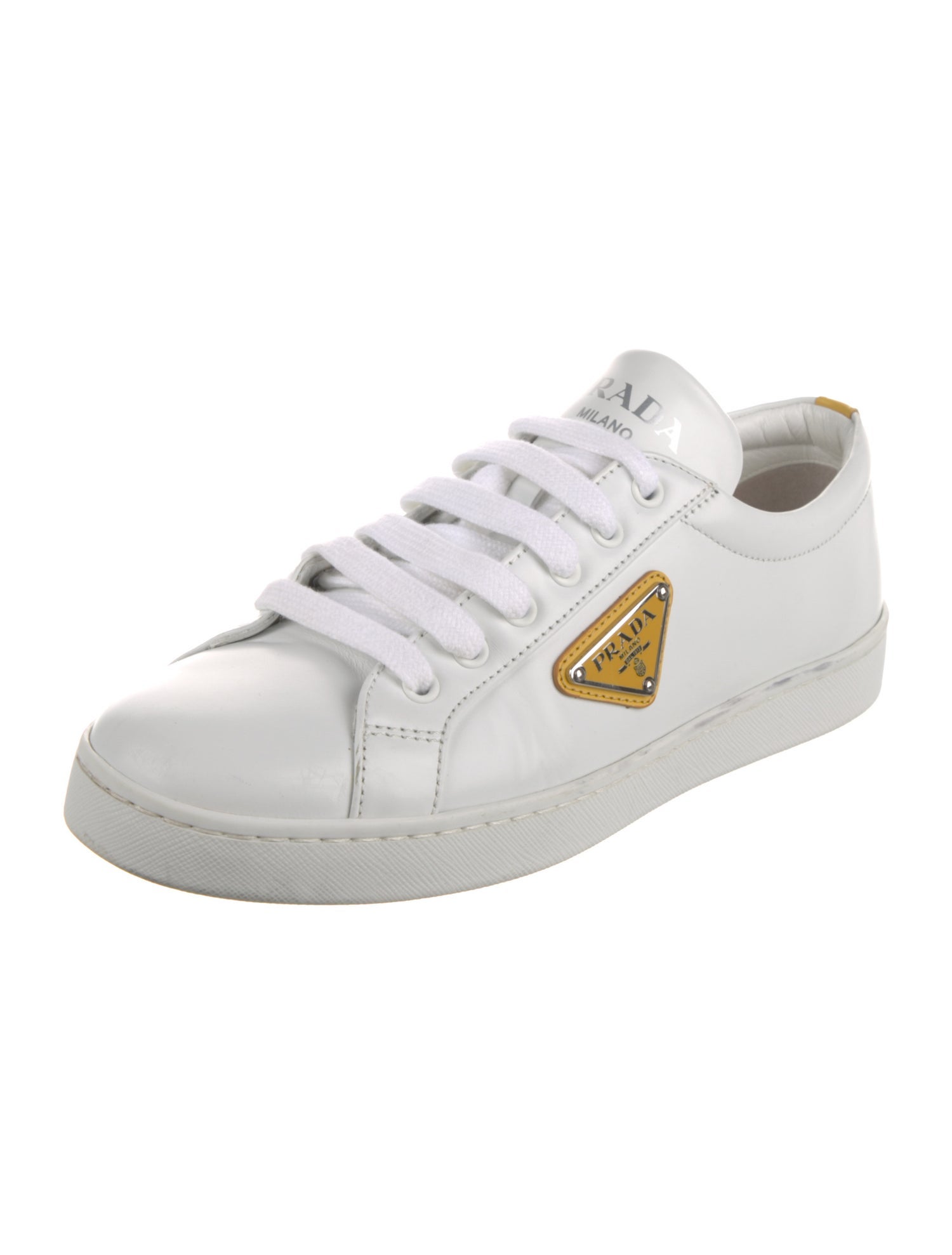Prada Leather Sneakers
