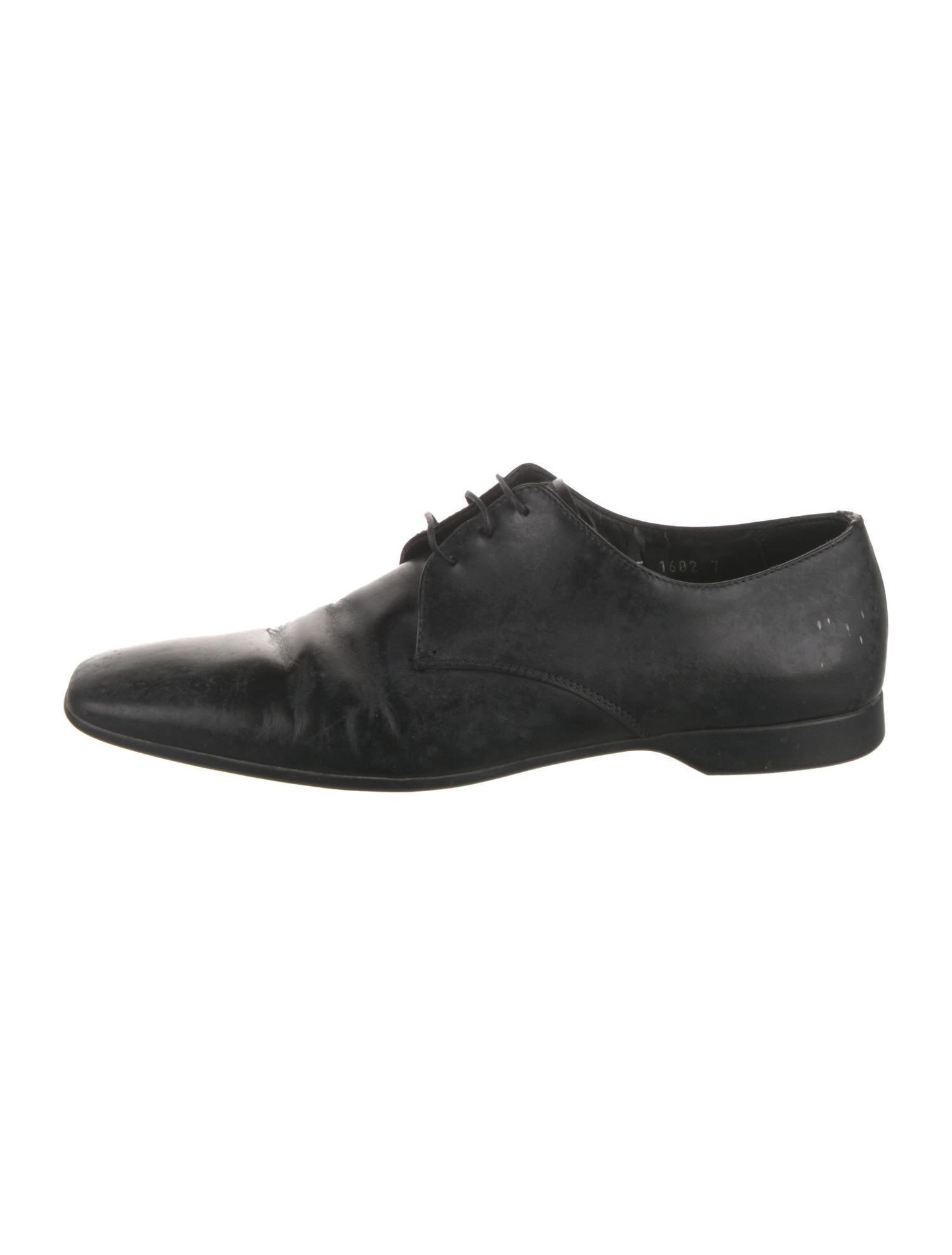 Prada Leather Derby Shoes