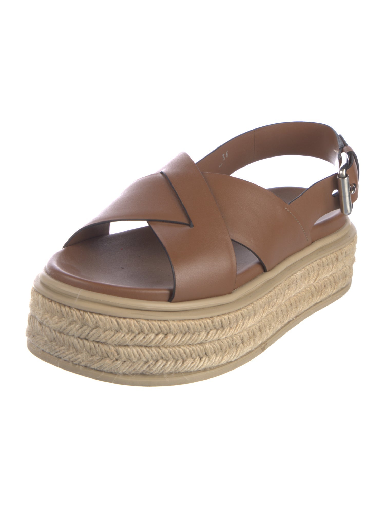 Prada Leather Espadrilles