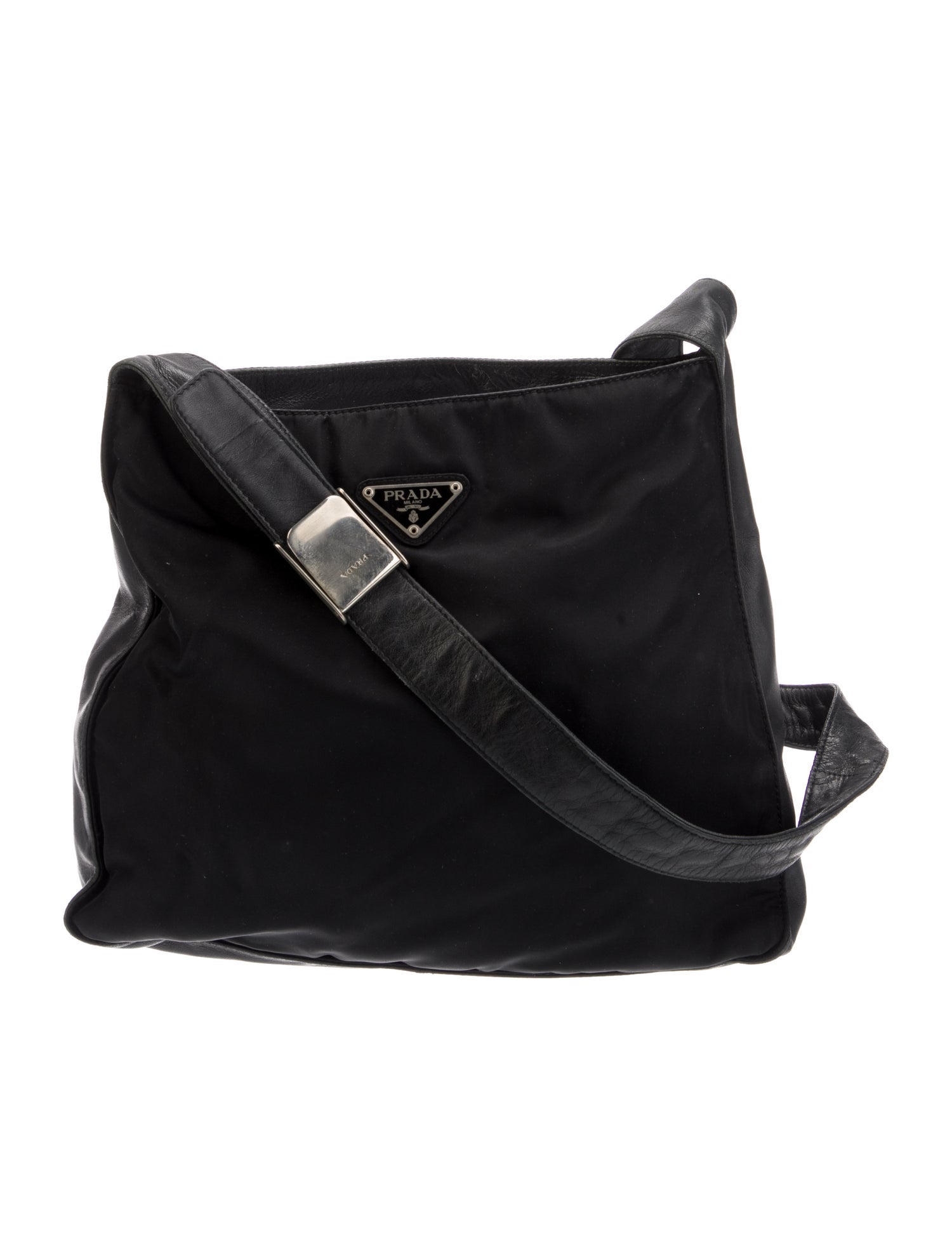 Prada Tessuto Nylon Shoulder Bag Vintage