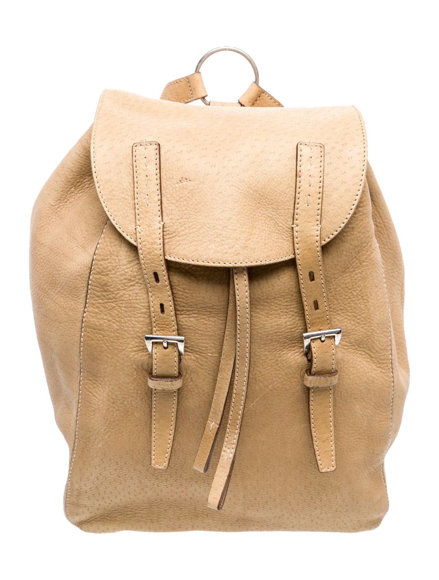 Prada Leather Stampata Pecary Vintage