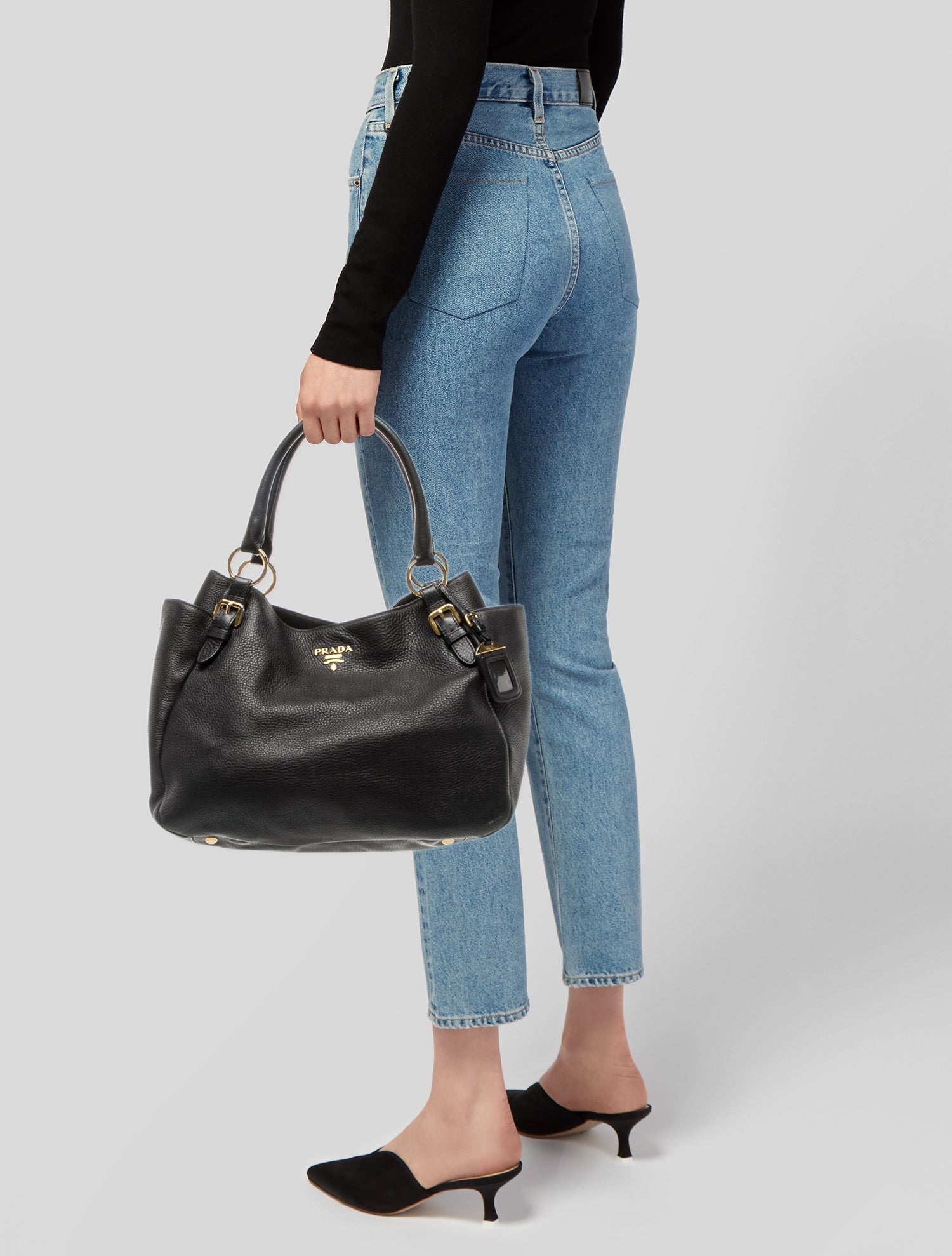 Prada Signature Shoulder Bag