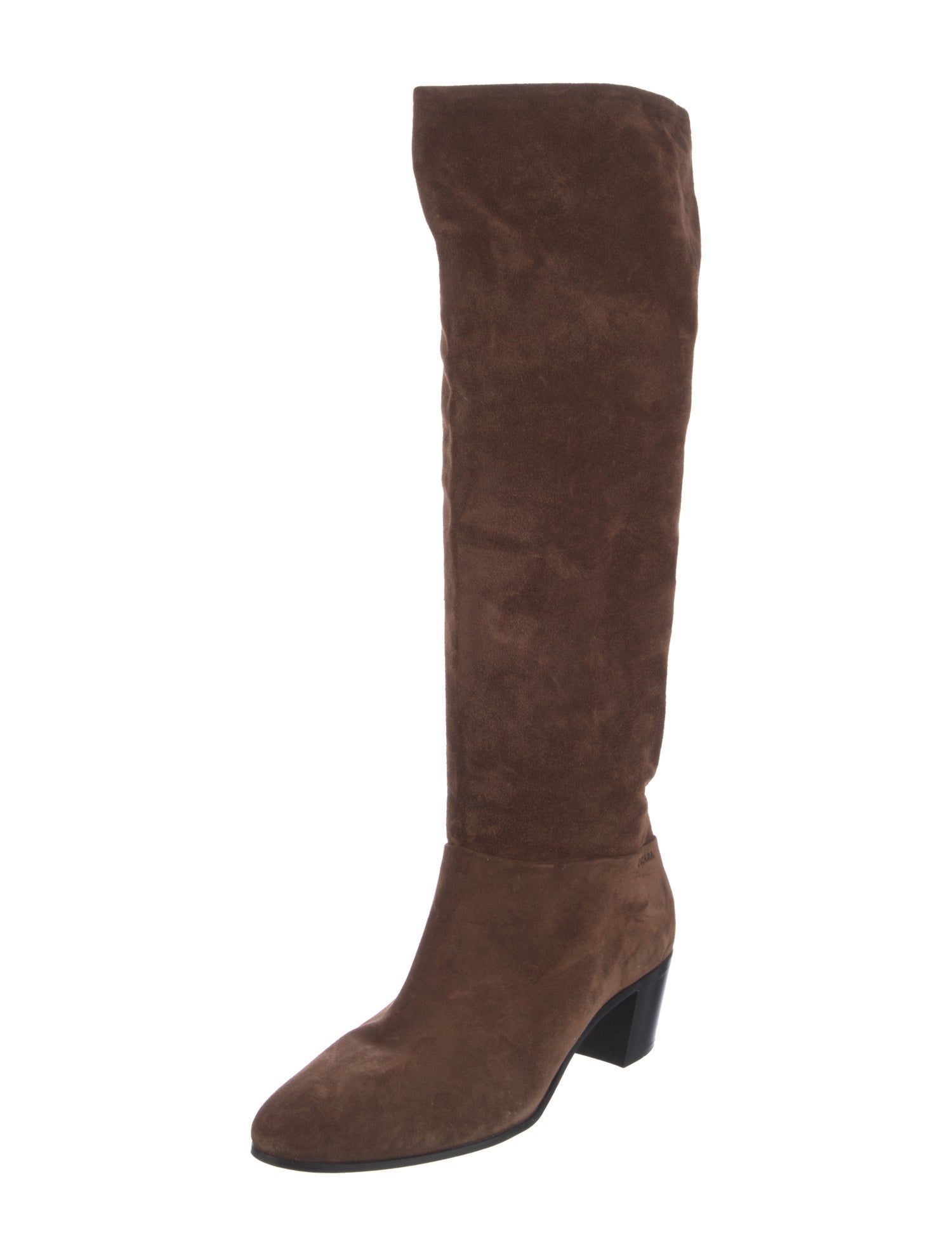 Prada Suede Riding Boots