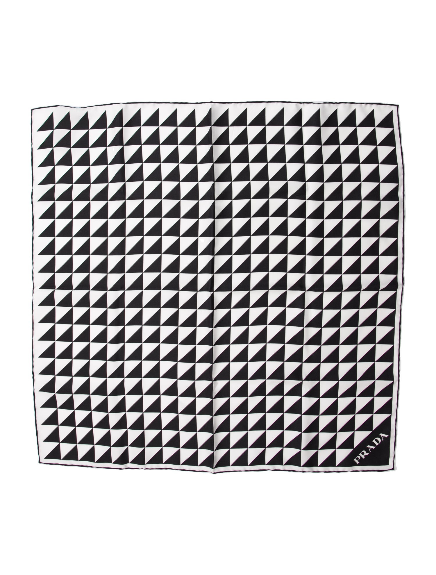 Prada Silk Printed Scarf