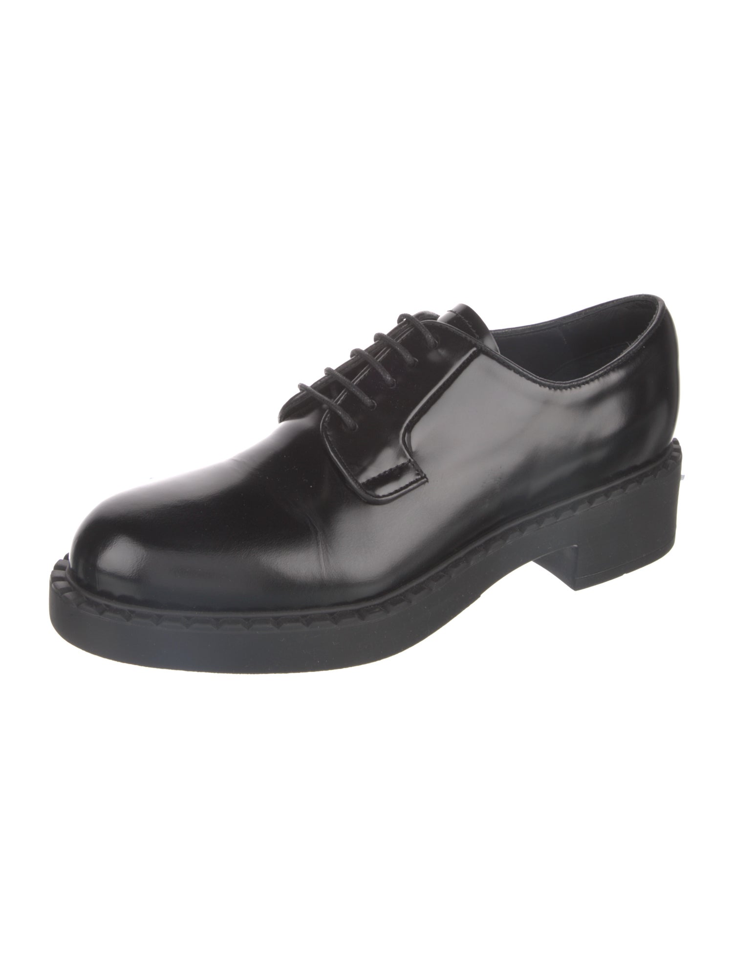 Prada Patent Leather Oxfords